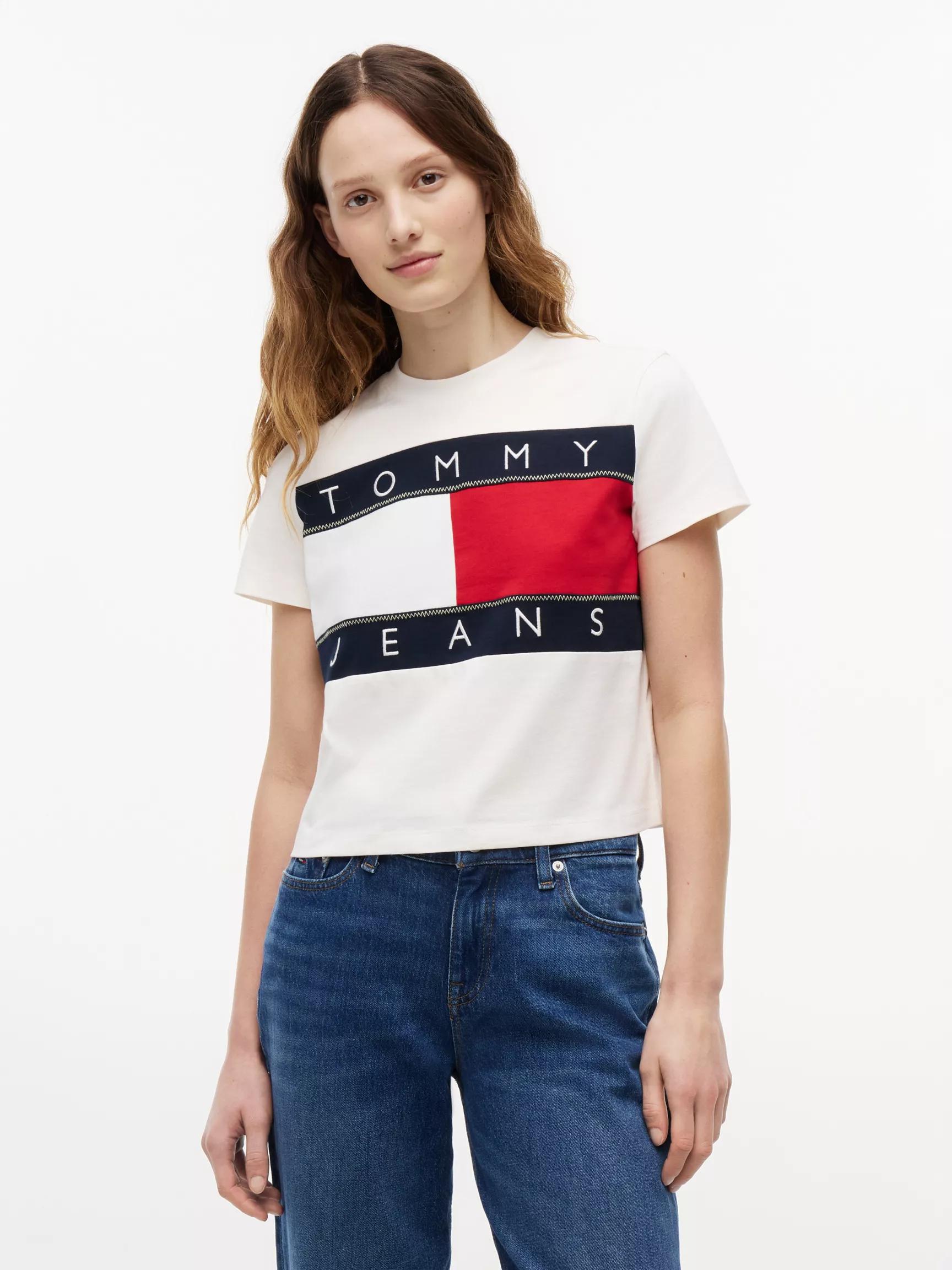 Tommy Jeans Big Flag Logo T-Shirt by TOMMY HILFIGER