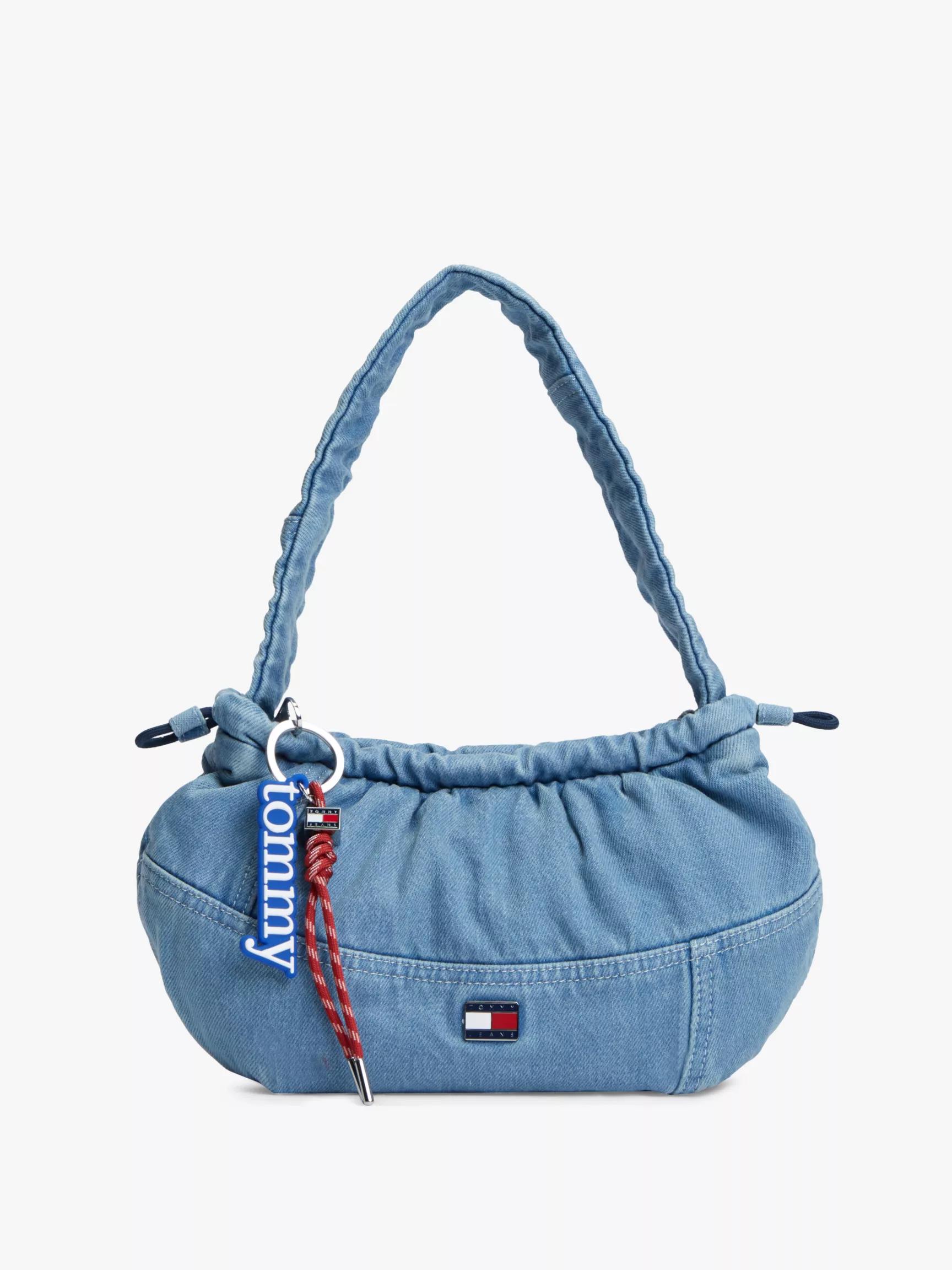 Tommy Jeans Charm Denim Shoulder Bag by TOMMY HILFIGER