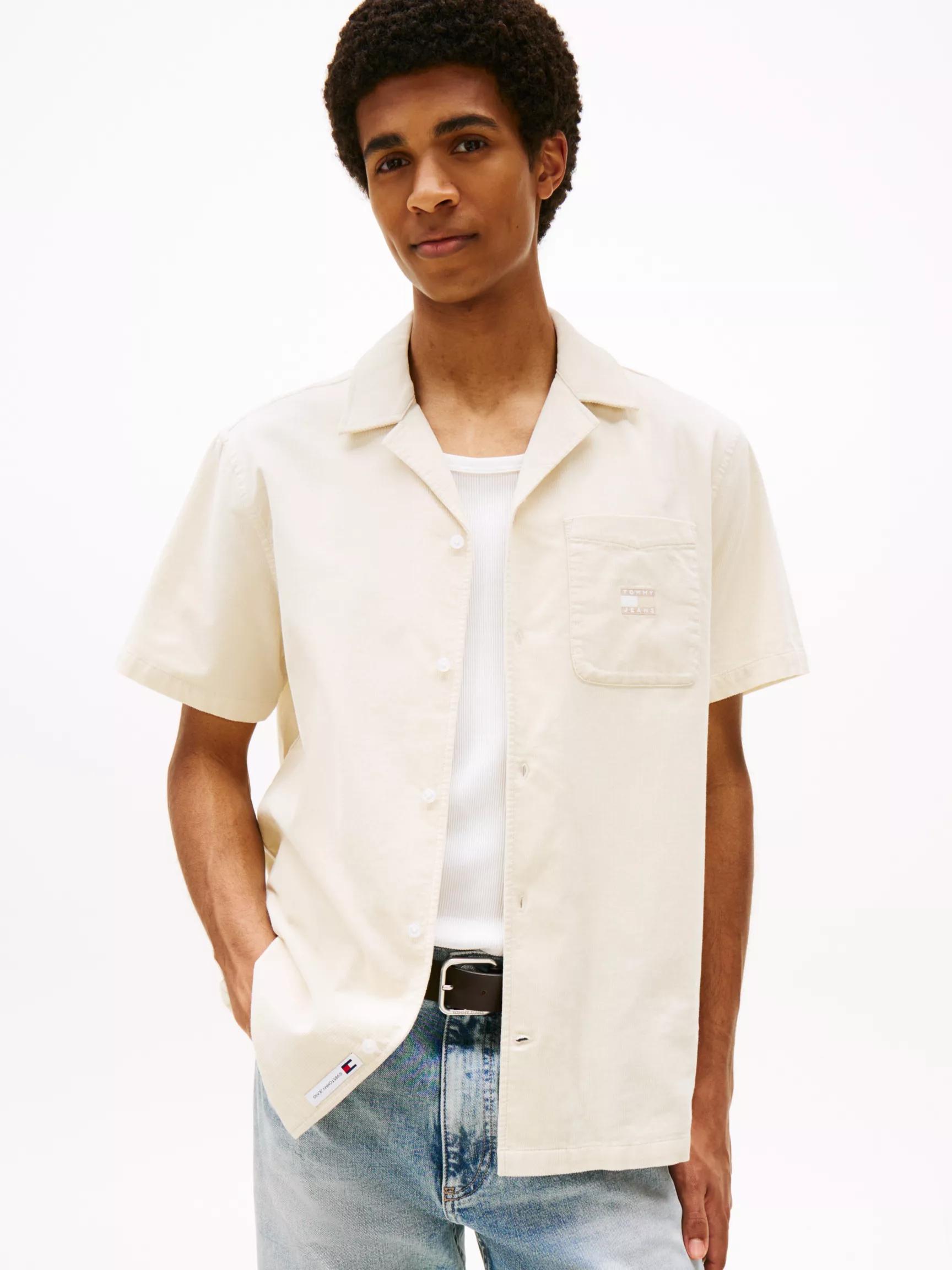 Tommy Jeans Corduroy Camp Shirt by TOMMY HILFIGER