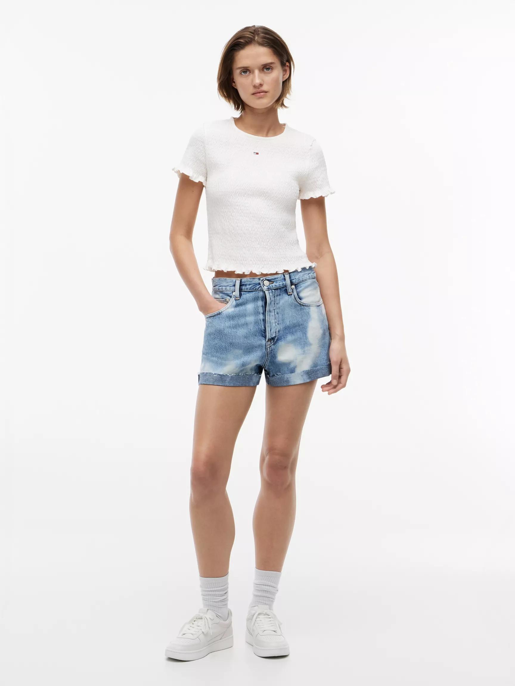 Tommy Jeans Cuffed Denim Short by TOMMY HILFIGER