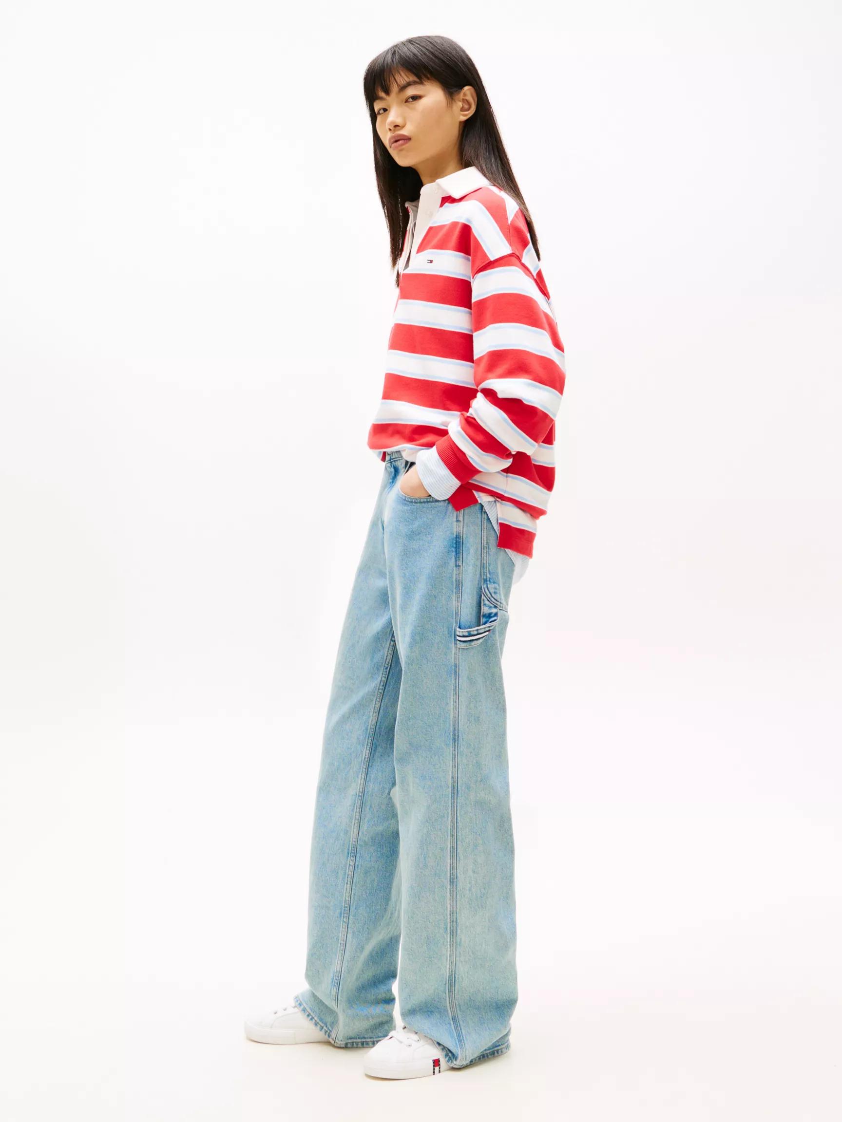 Tommy Jeans Distressed Straight Jean by TOMMY HILFIGER
