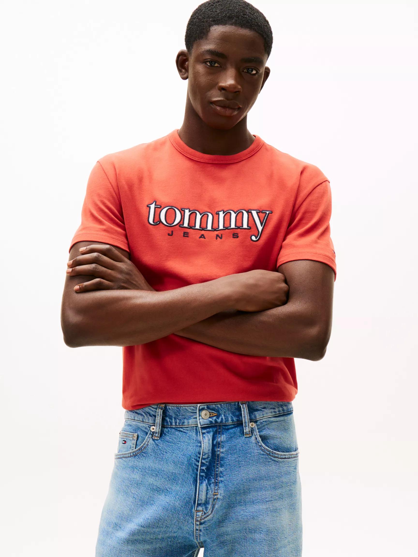 Tommy Jeans Embroidered Logo T-Shirt by TOMMY HILFIGER