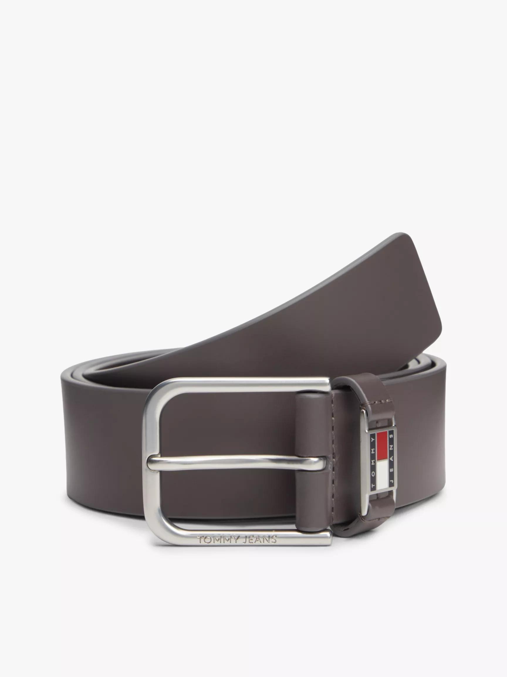 Tommy Jeans Enamel Badge Leather Belt by TOMMY HILFIGER