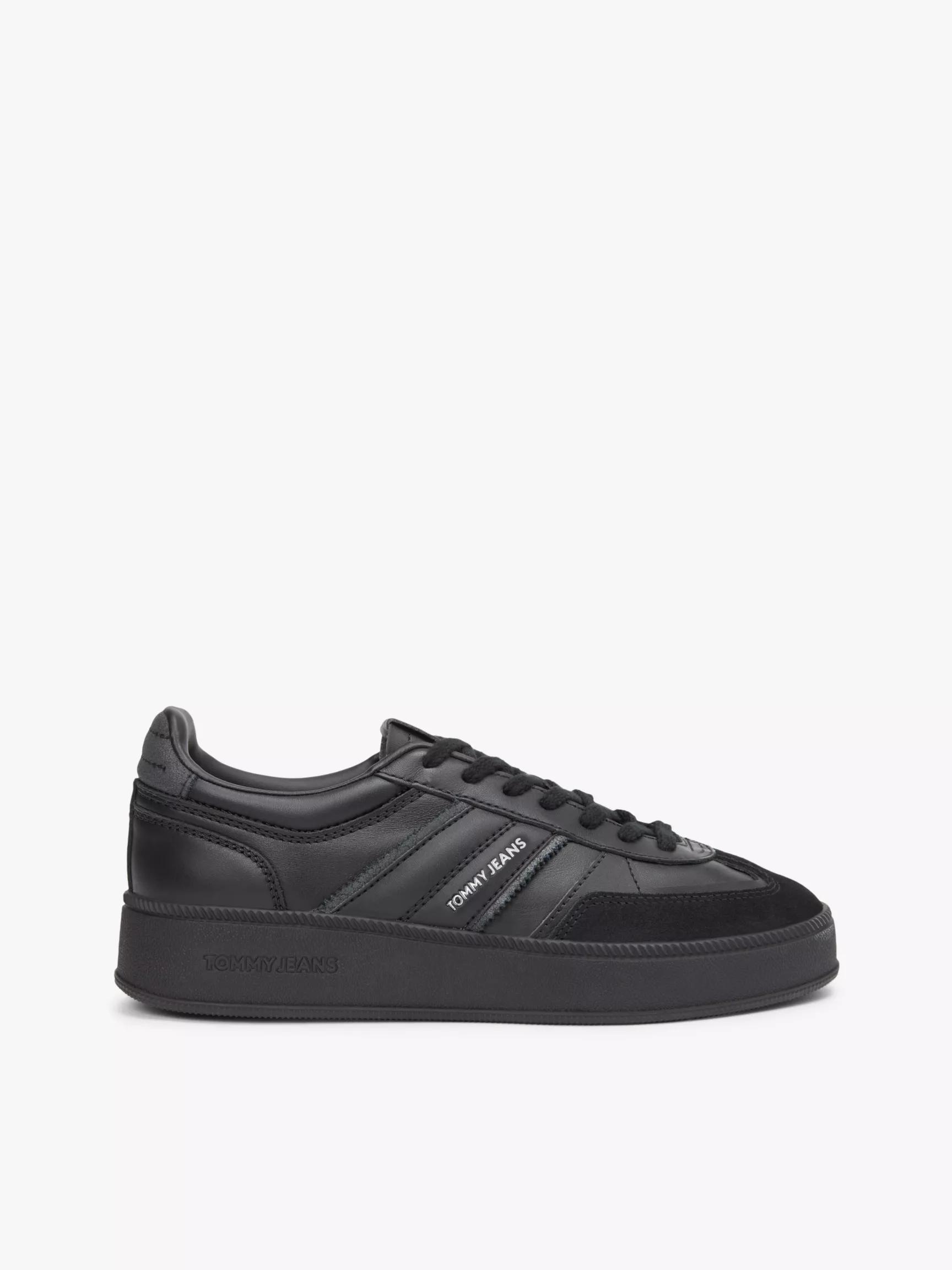 Tommy Jeans Leather Flatform Sneaker by TOMMY HILFIGER