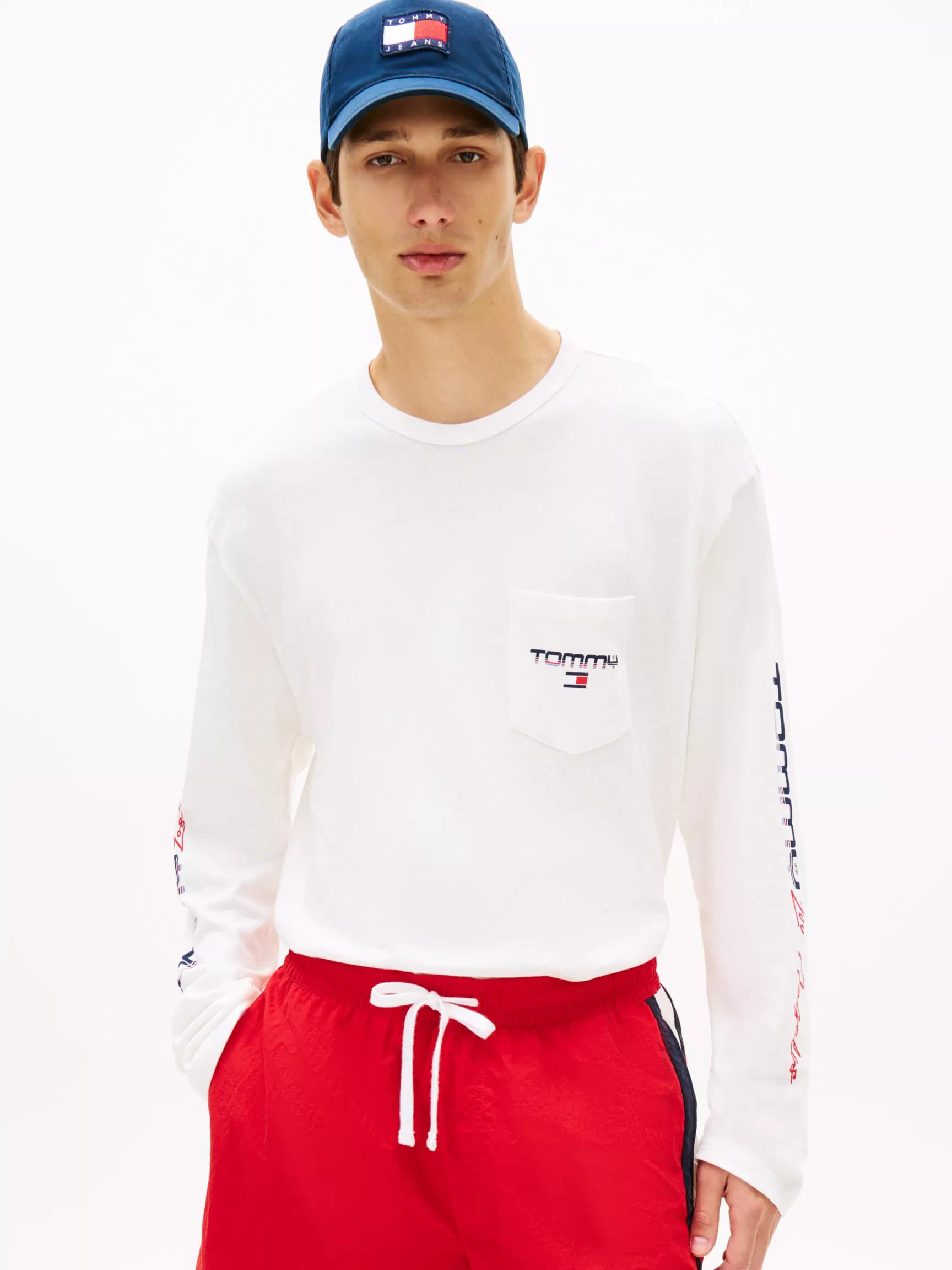 Tommy Jeans Long-Sleeve LA Logo T-Shirt by TOMMY HILFIGER