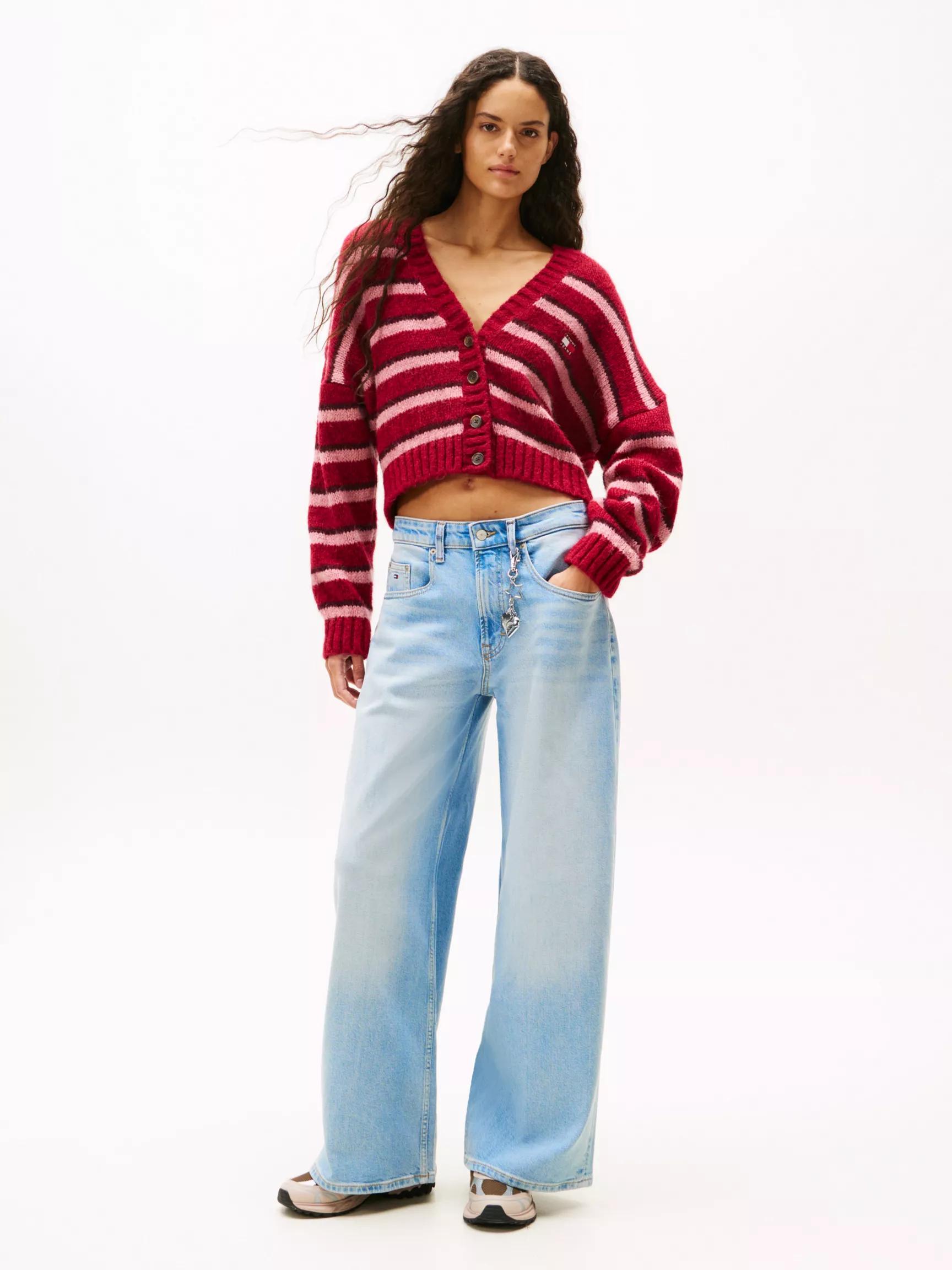 Tommy Jeans Mid-Rise Loose Wide Leg Jean by TOMMY HILFIGER