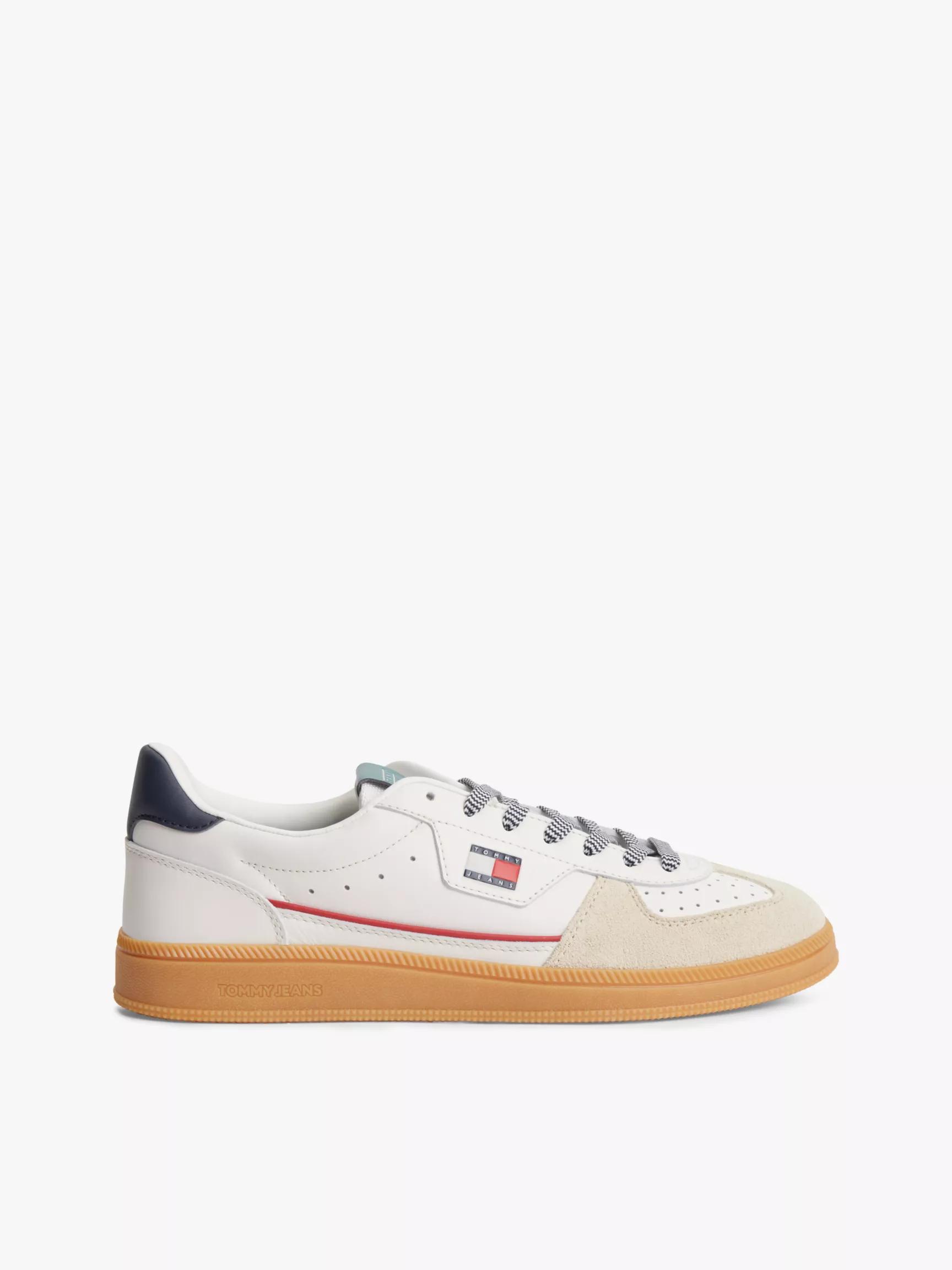 Tommy Jeans Mixed-Texture Skater Sneaker by TOMMY HILFIGER