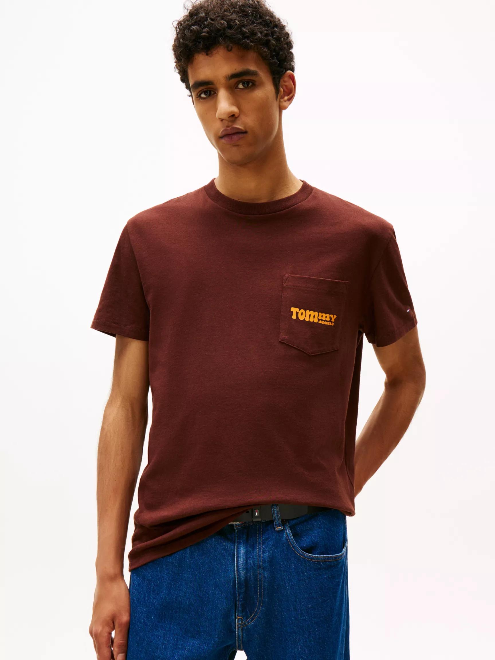 Tommy Jeans Mover Logo Pocket T-Shirt by TOMMY HILFIGER