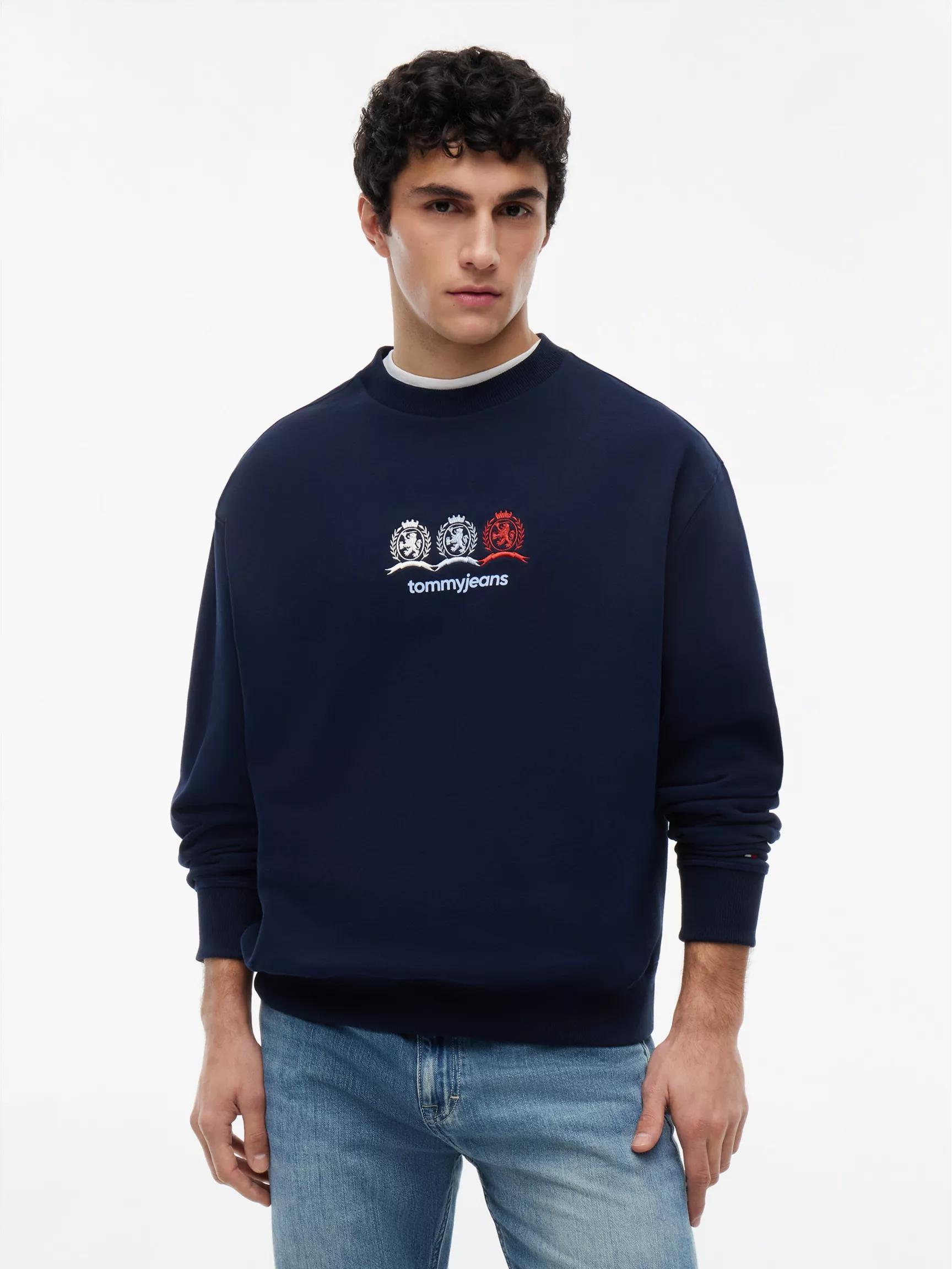 Tommy Jeans Multi-Crest Logo Sweatshirt by TOMMY HILFIGER