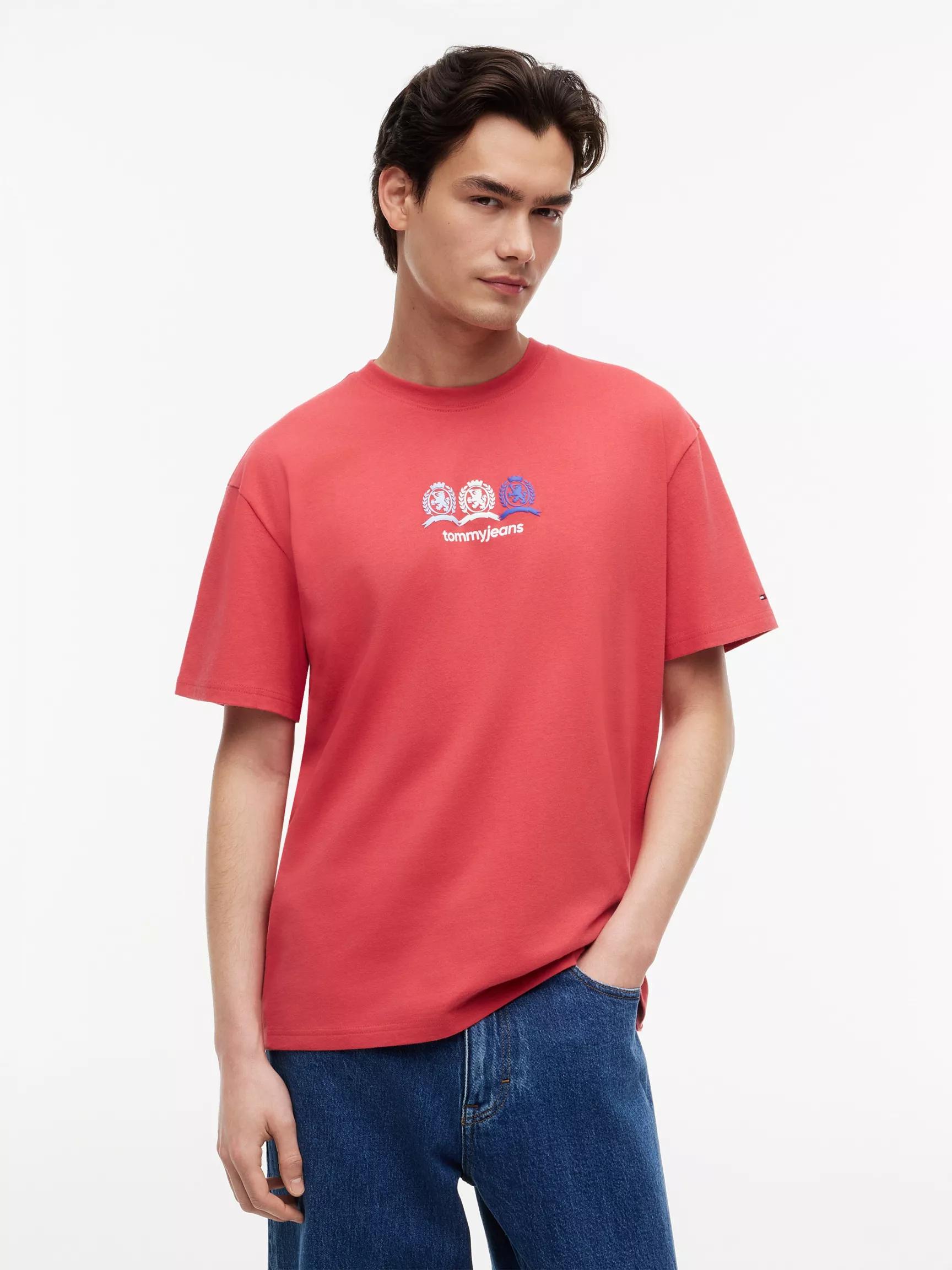 Tommy Jeans Multi-Crest Logo T-Shirt by TOMMY HILFIGER