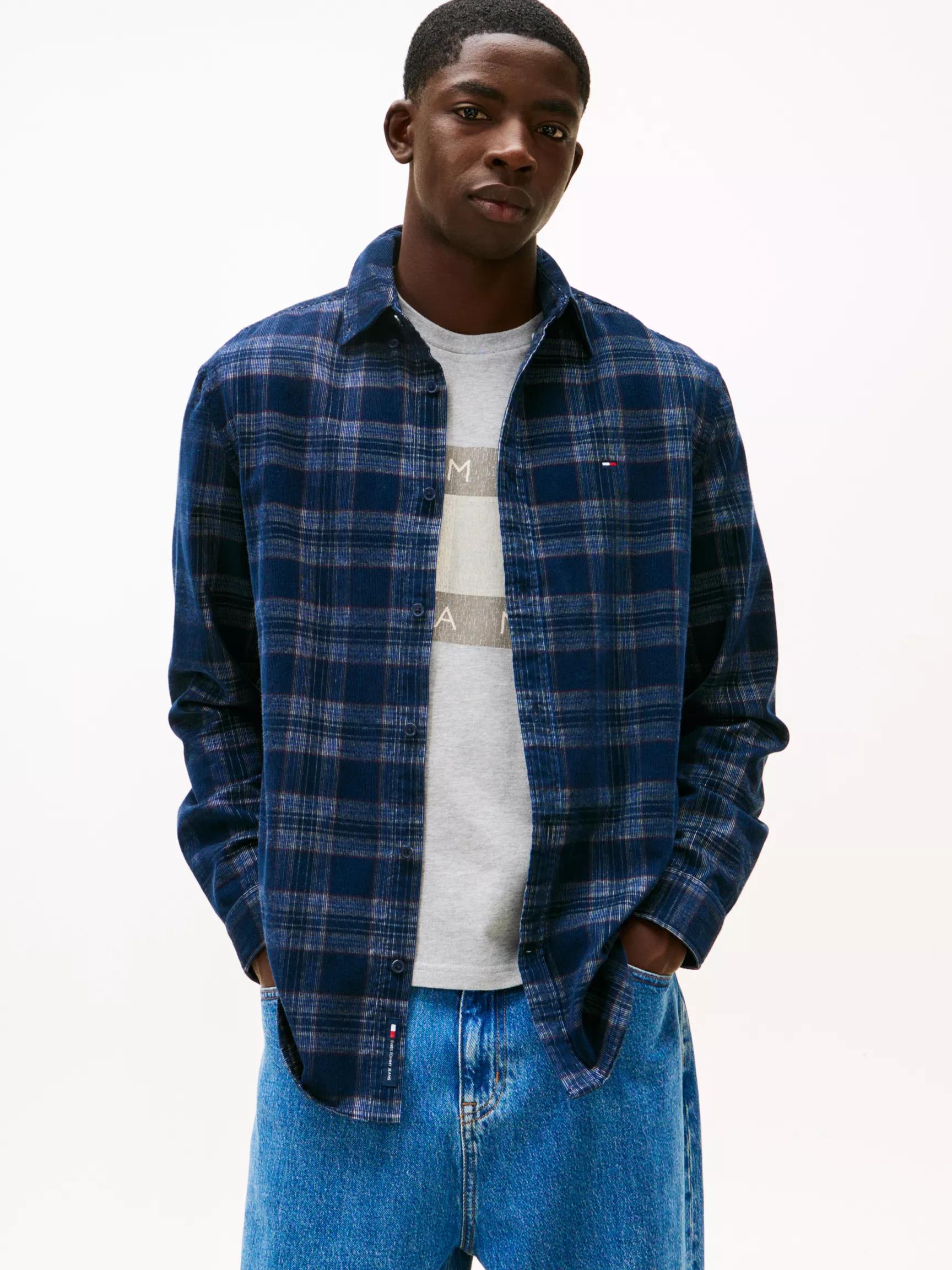 Tommy Jeans Plaid Corduroy Shirt by TOMMY HILFIGER