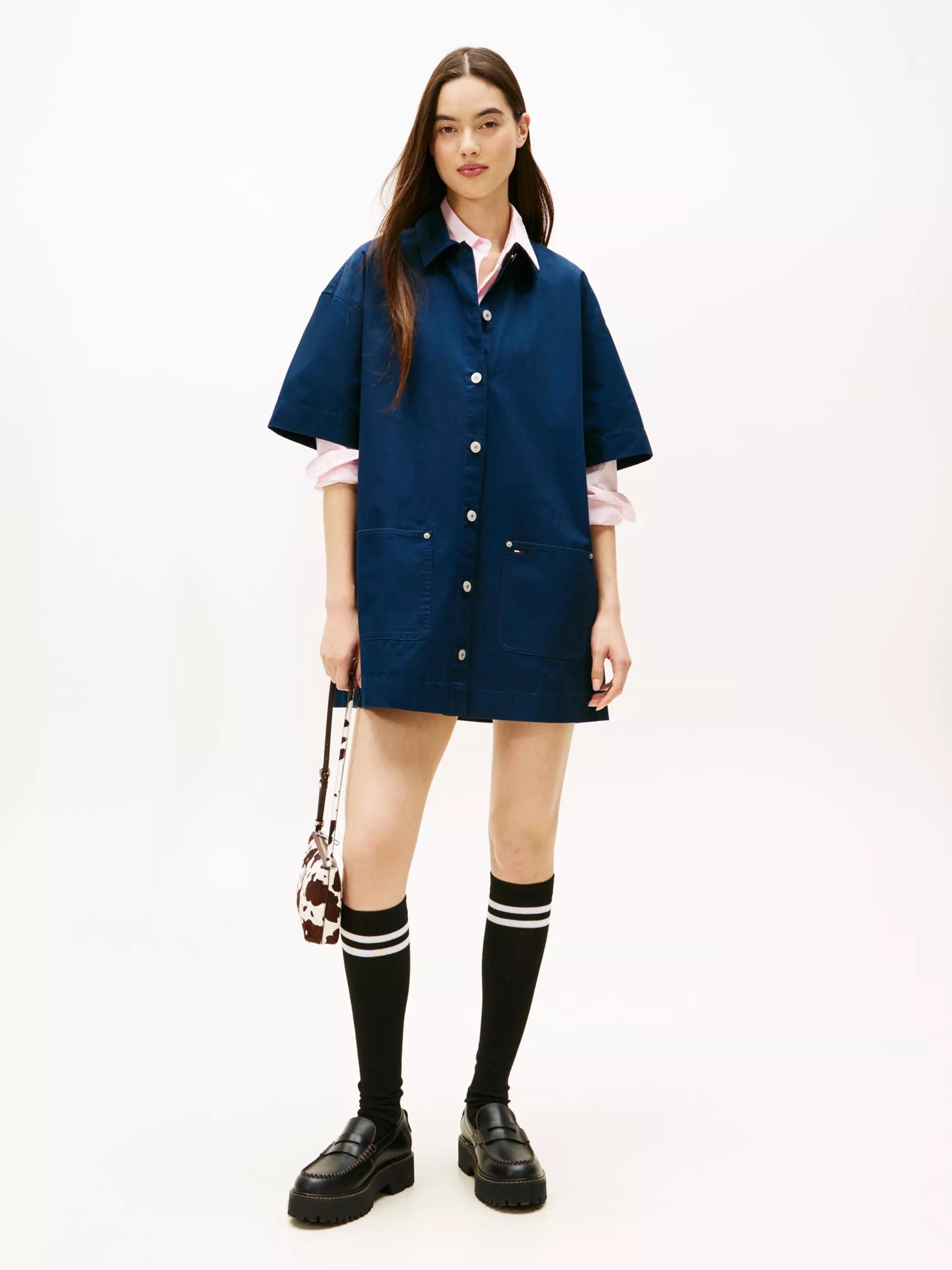 Tommy Jeans Pocket Mini Shirtdress by TOMMY HILFIGER