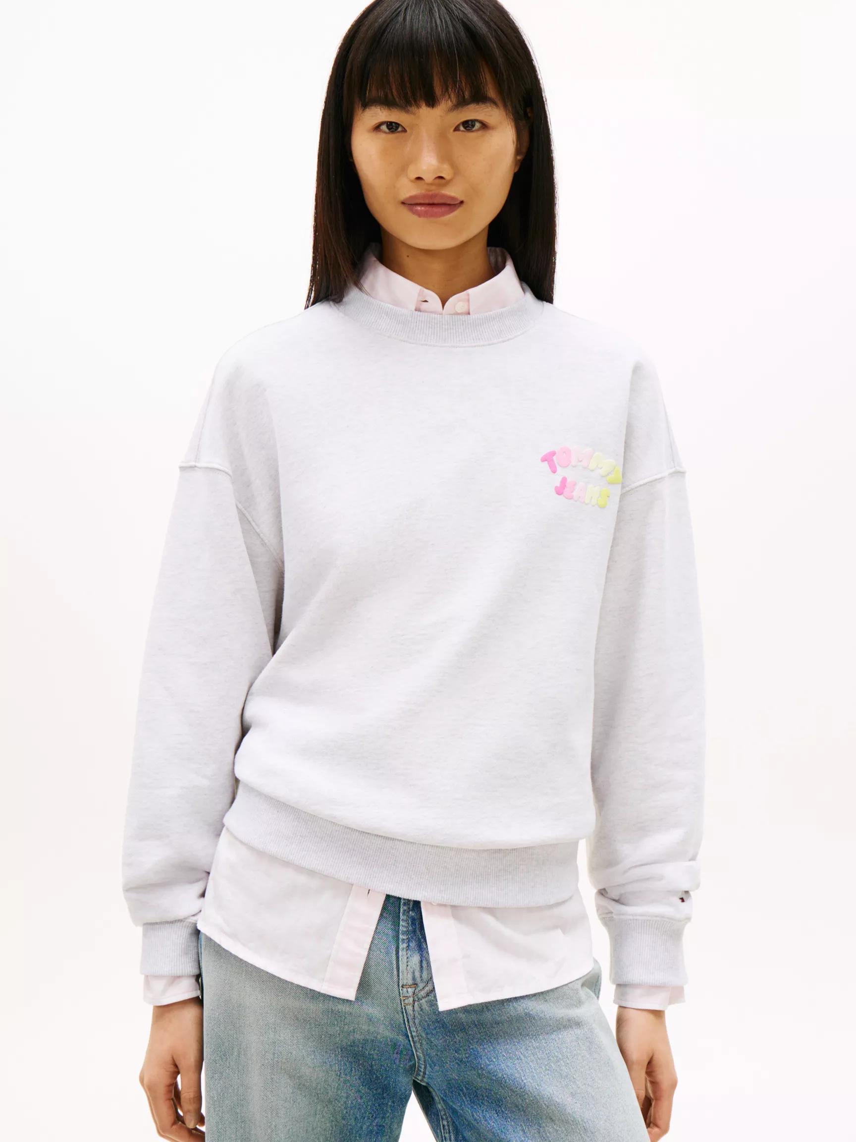Tommy Jeans Puff Print Boxy Sweatshirt by TOMMY HILFIGER