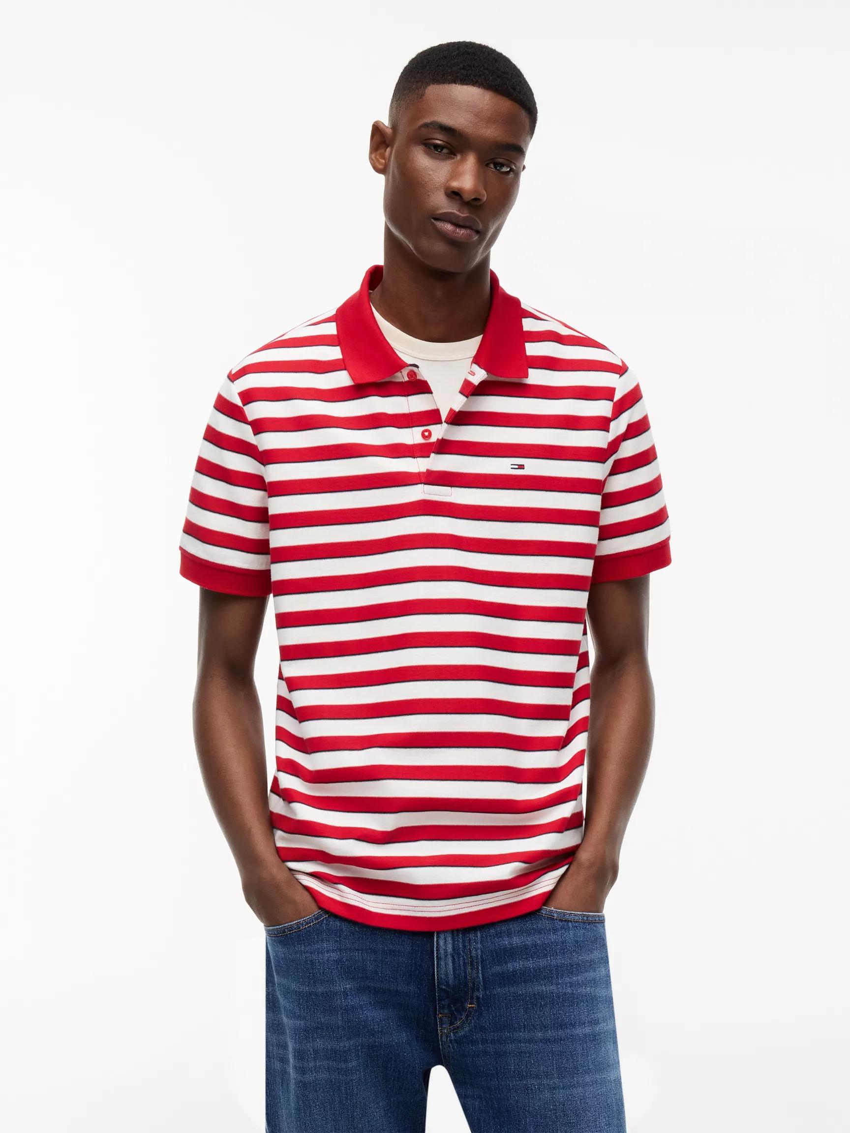 Tommy Jeans Regular Fit Striped Polo by TOMMY HILFIGER