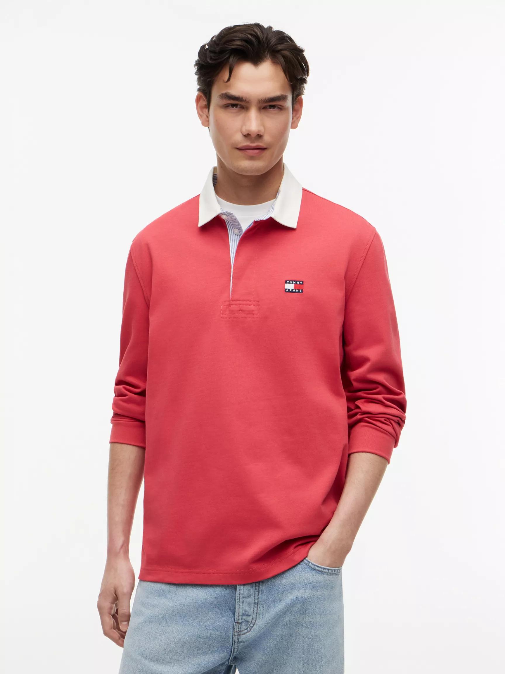 Tommy Jeans Relaxed Fit Rugby Polo by TOMMY HILFIGER