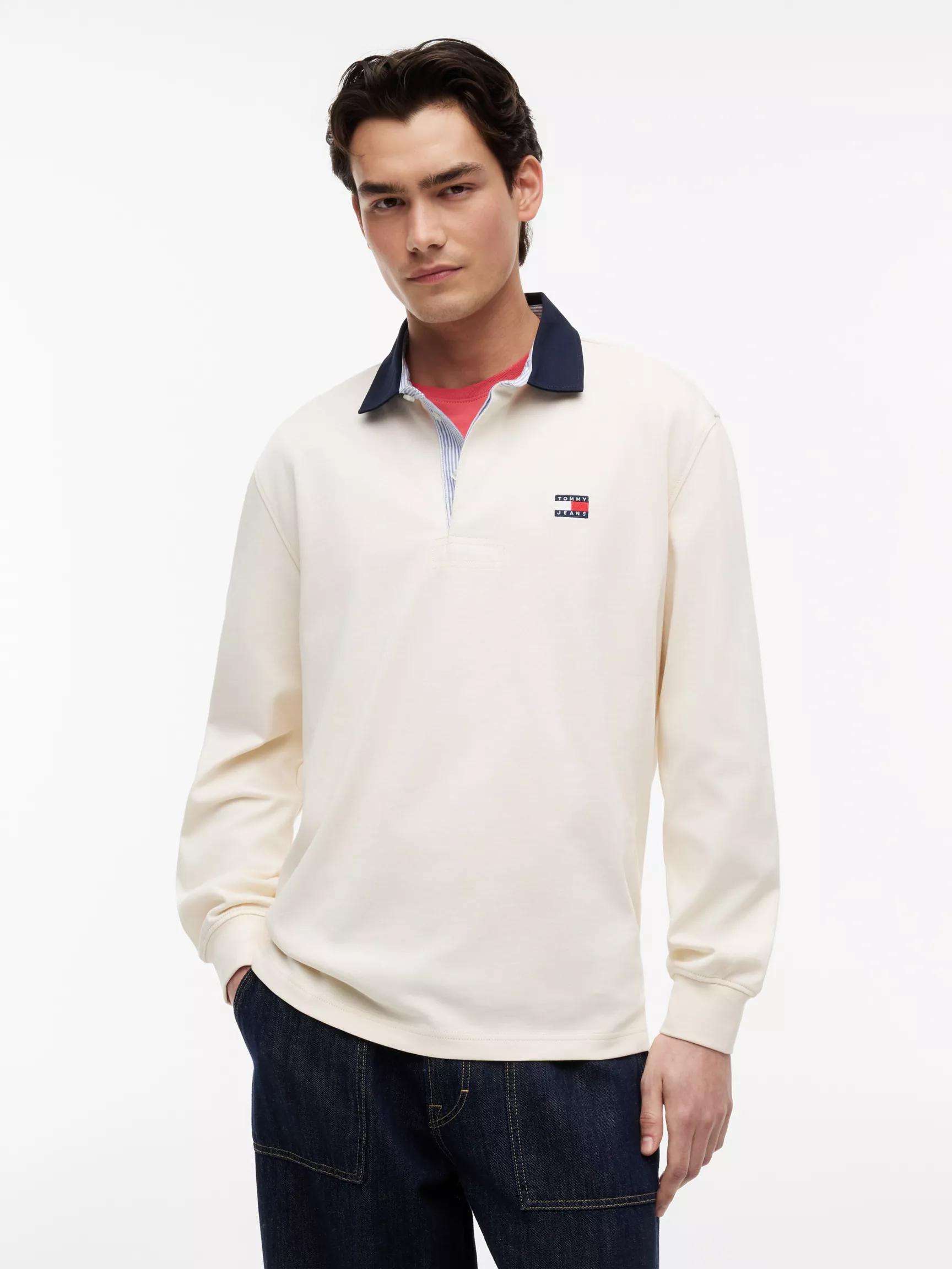 Tommy Jeans Relaxed Fit Rugby Polo by TOMMY HILFIGER
