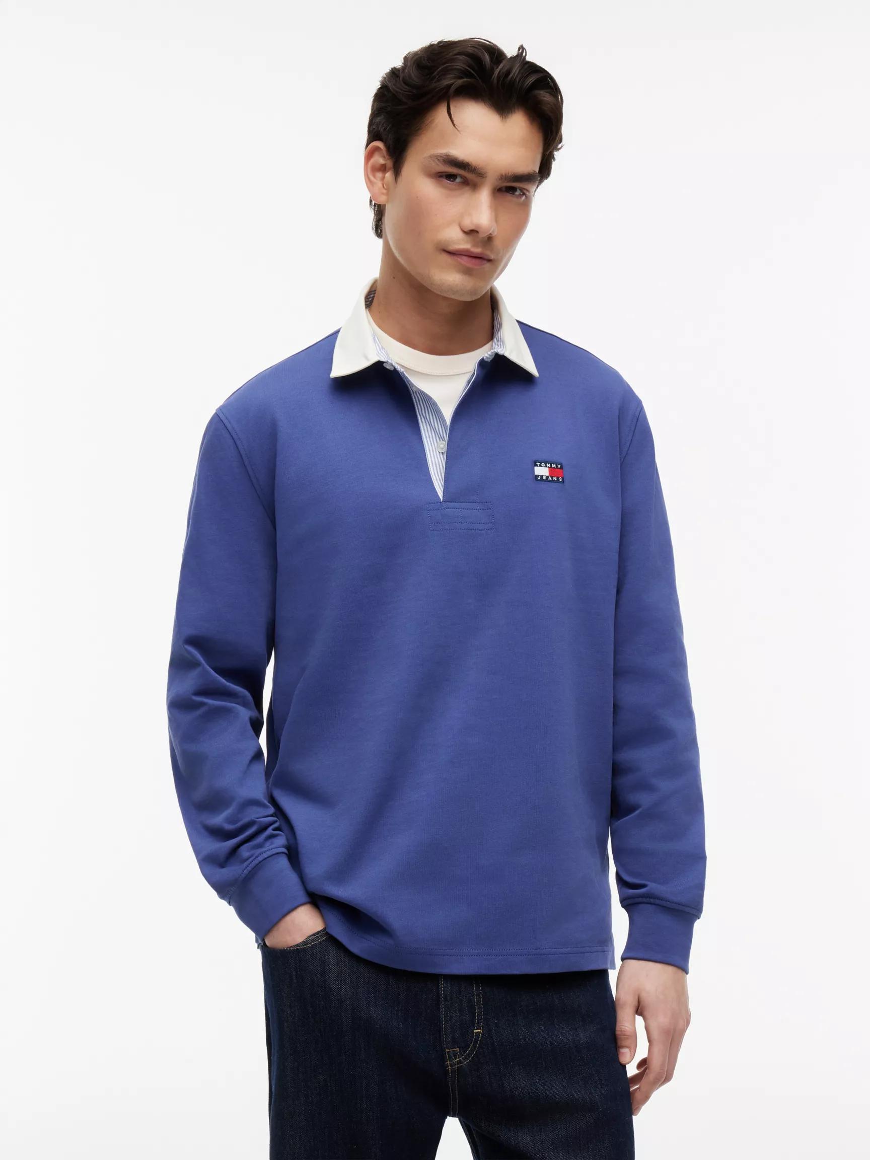 Tommy Jeans Relaxed Fit Rugby Polo by TOMMY HILFIGER