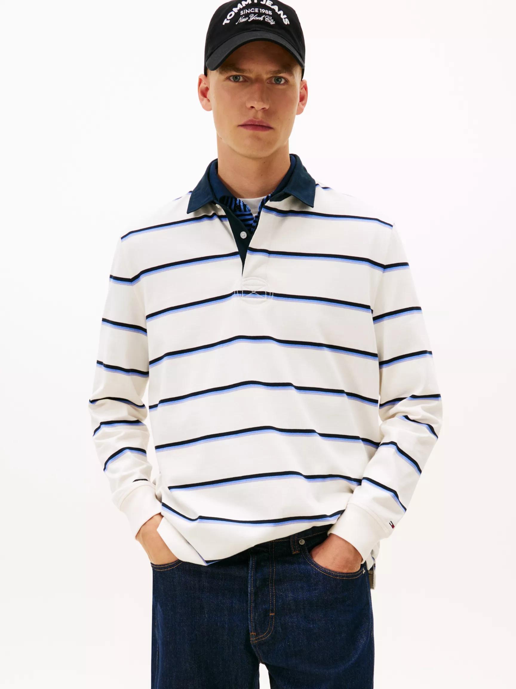 Tommy Jeans Relaxed Logo Rugby Polo by TOMMY HILFIGER