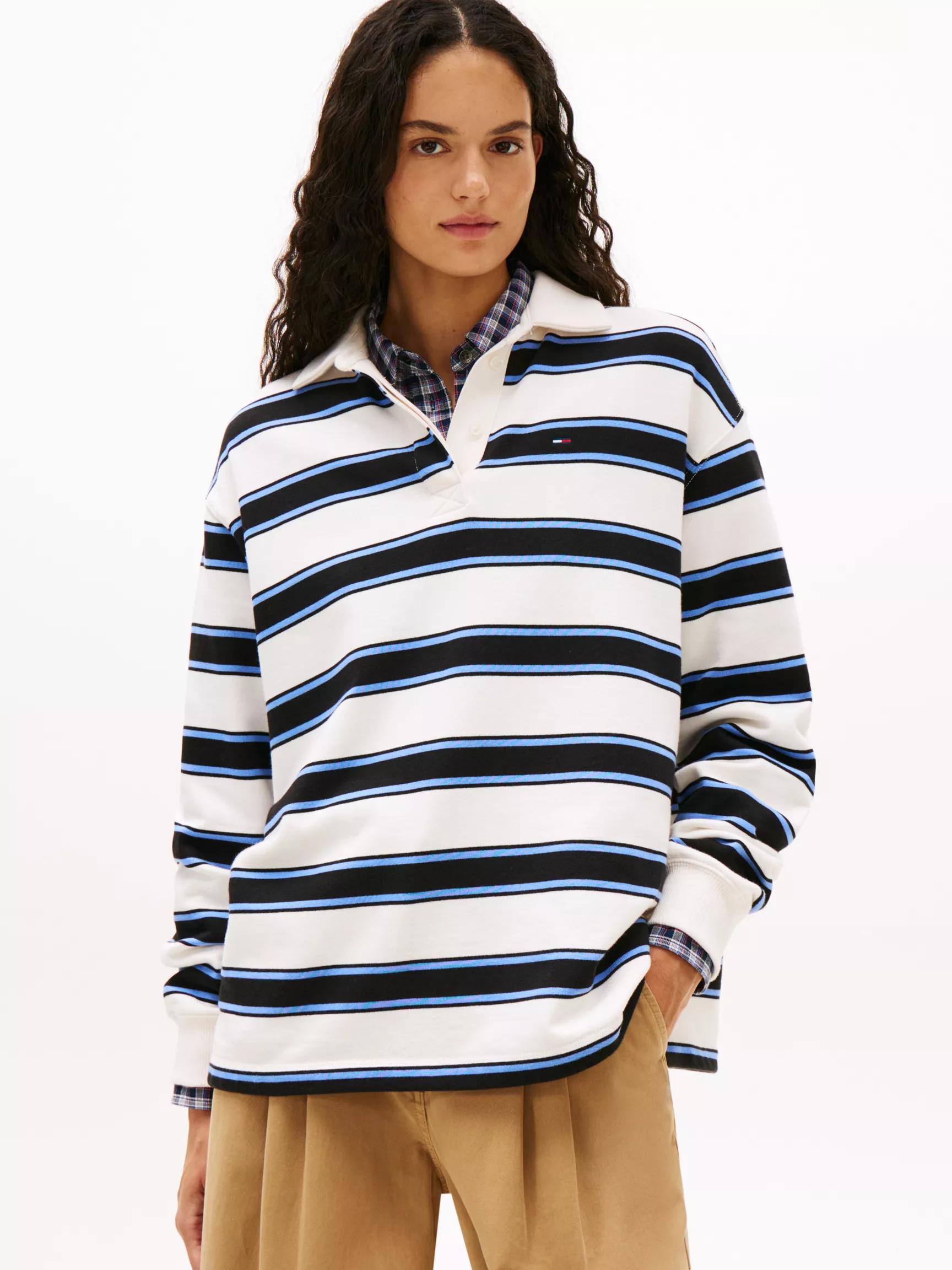 Tommy Jeans Relaxed Stripe Rugby by TOMMY HILFIGER