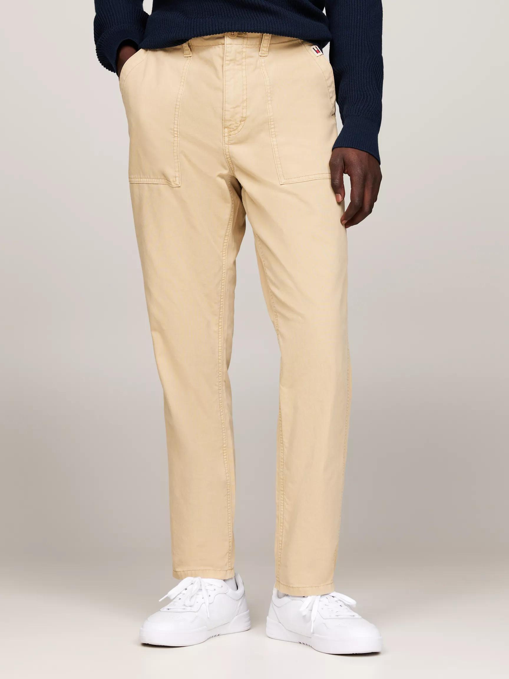 Tommy Jeans Relaxed-Tapered Canvas Chino by TOMMY HILFIGER