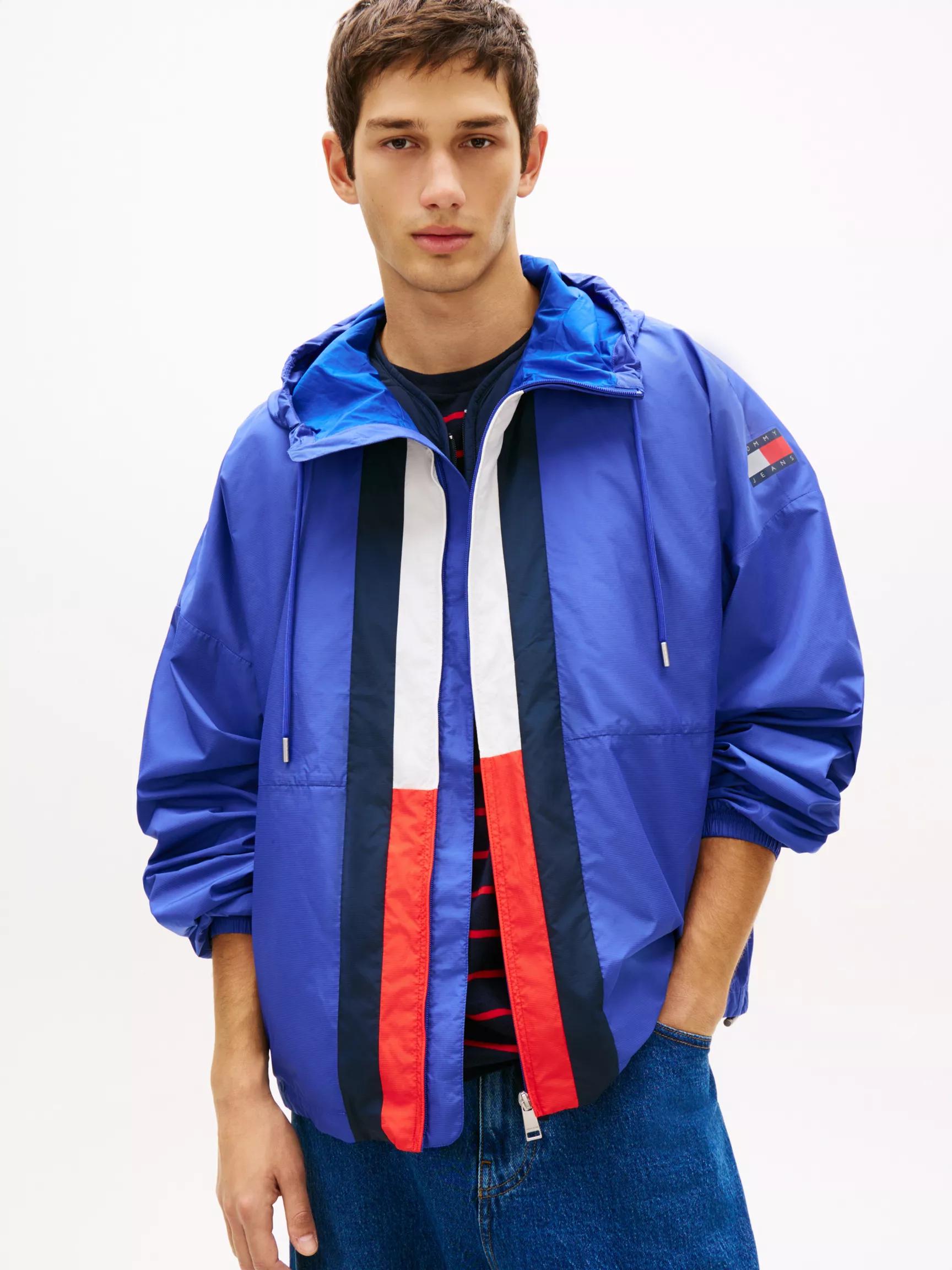 Tommy Jeans Ripstop Chicago Windbreaker by TOMMY HILFIGER