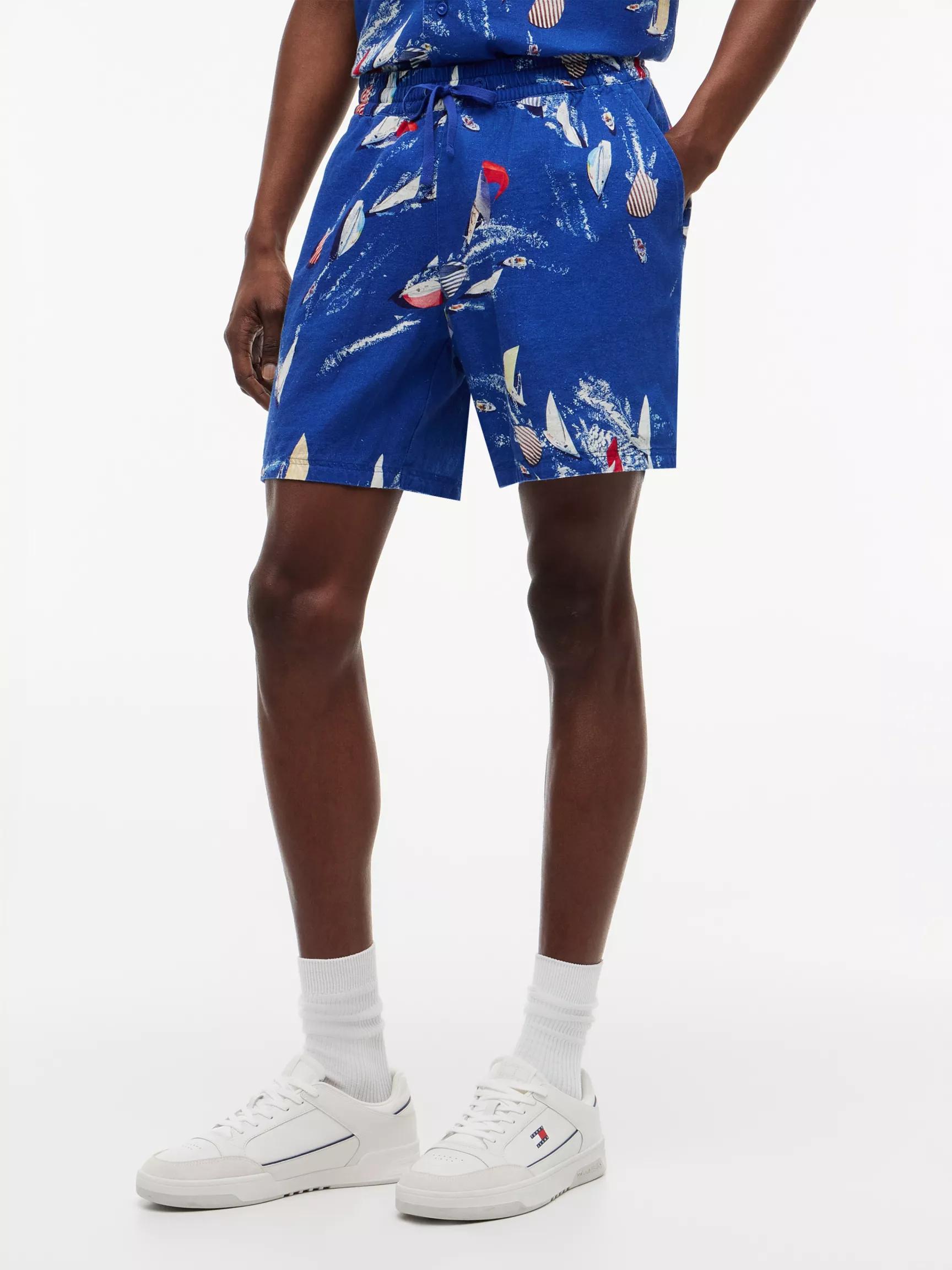 Tommy Jeans Sailboat Print Beach Short by TOMMY HILFIGER