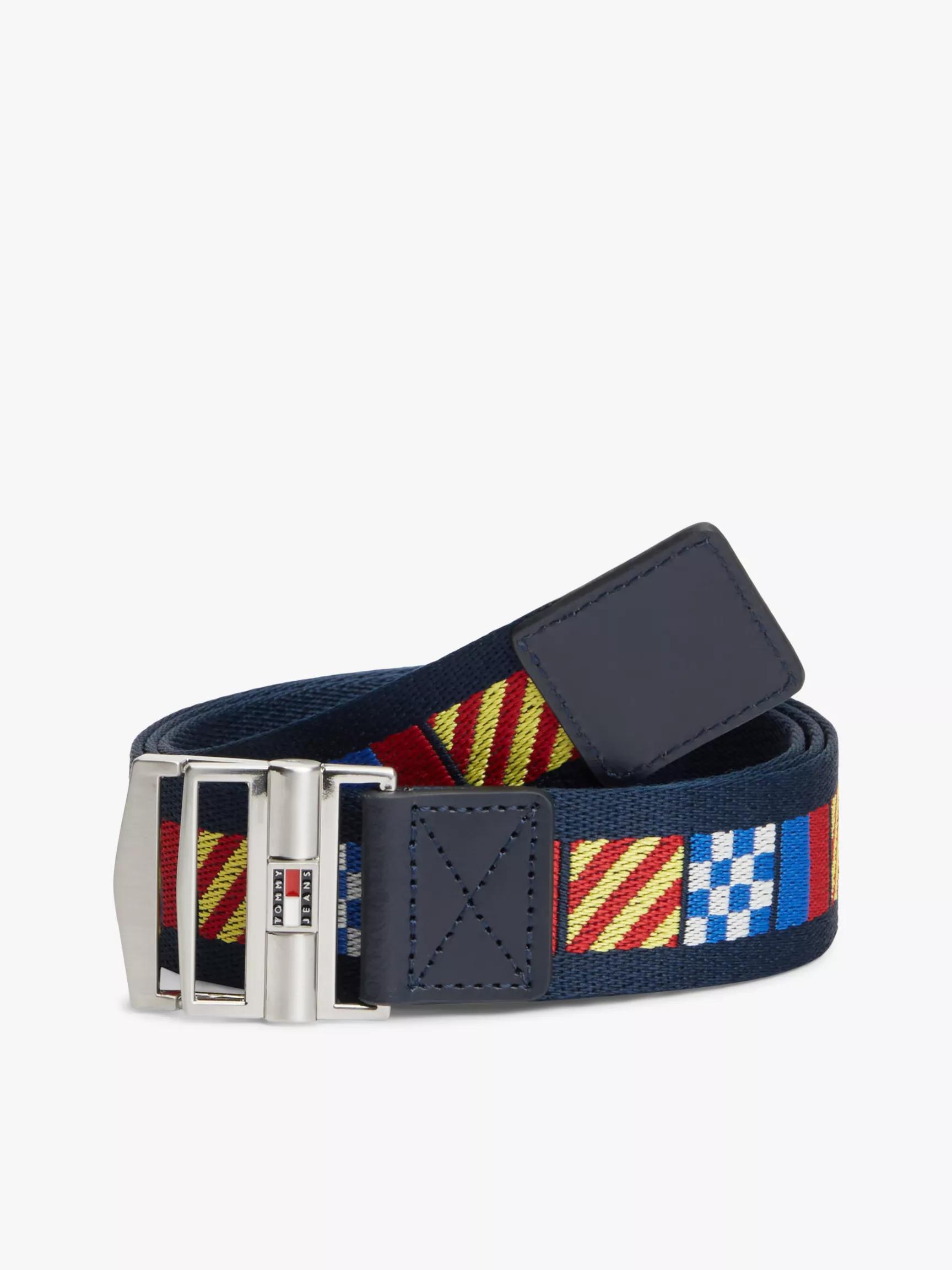 Tommy Jeans Sailing Flag Webbing Belt by TOMMY HILFIGER