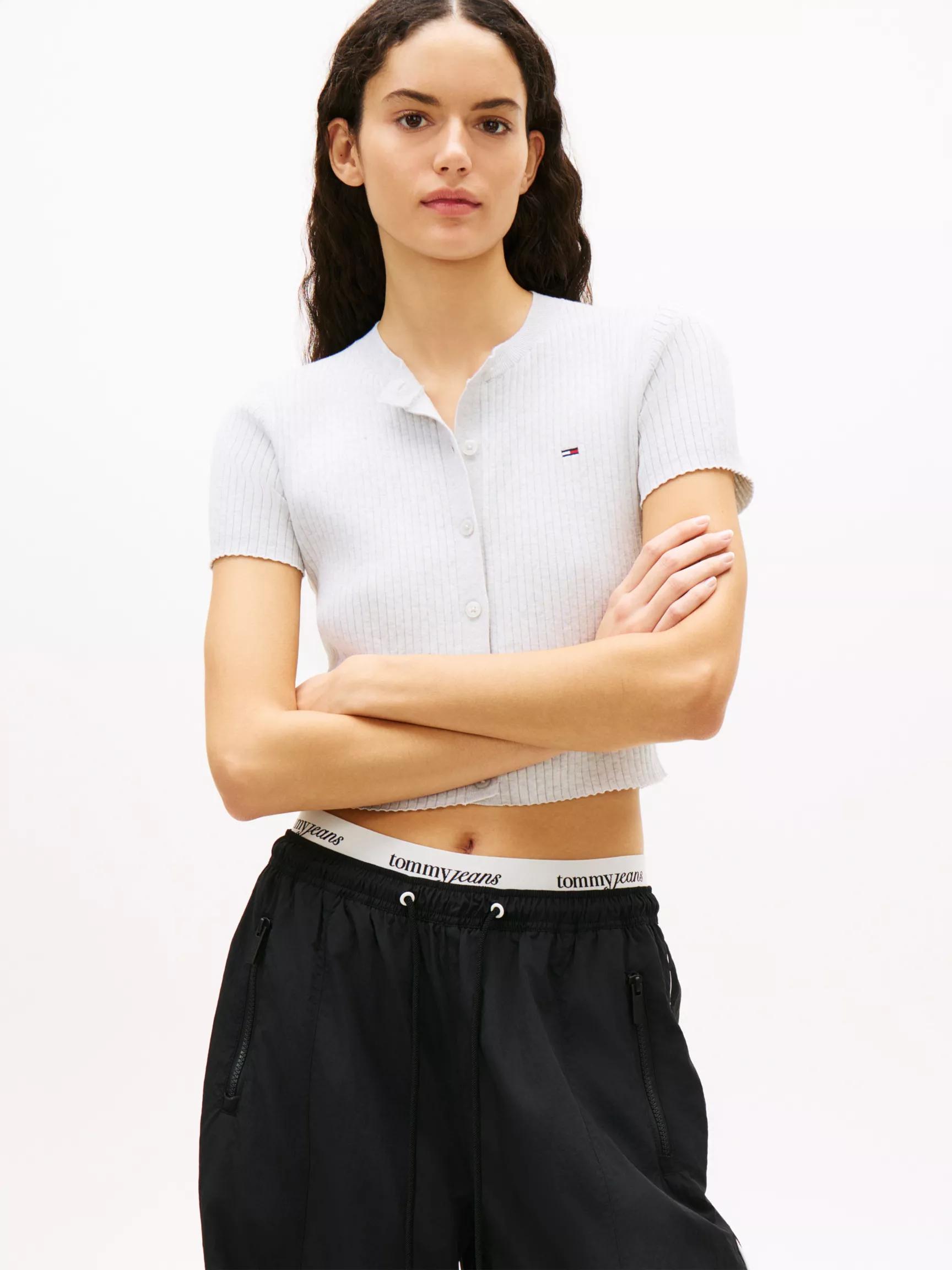 Tommy Jeans Short-Sleeve Cardigan by TOMMY HILFIGER