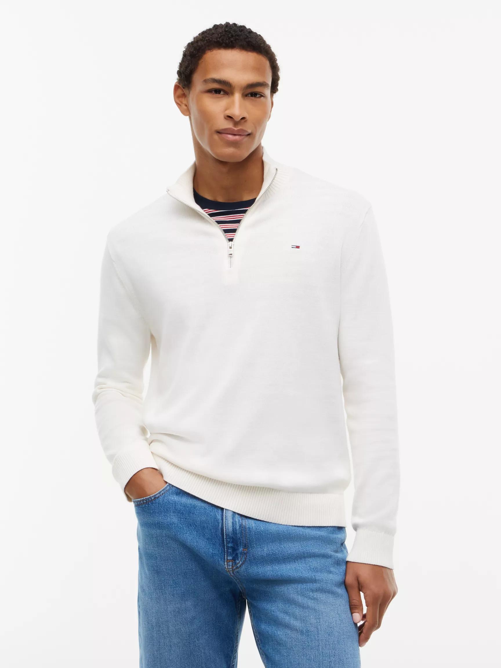 Tommy Jeans Slim Fit Quarter-Zip Sweater by TOMMY HILFIGER