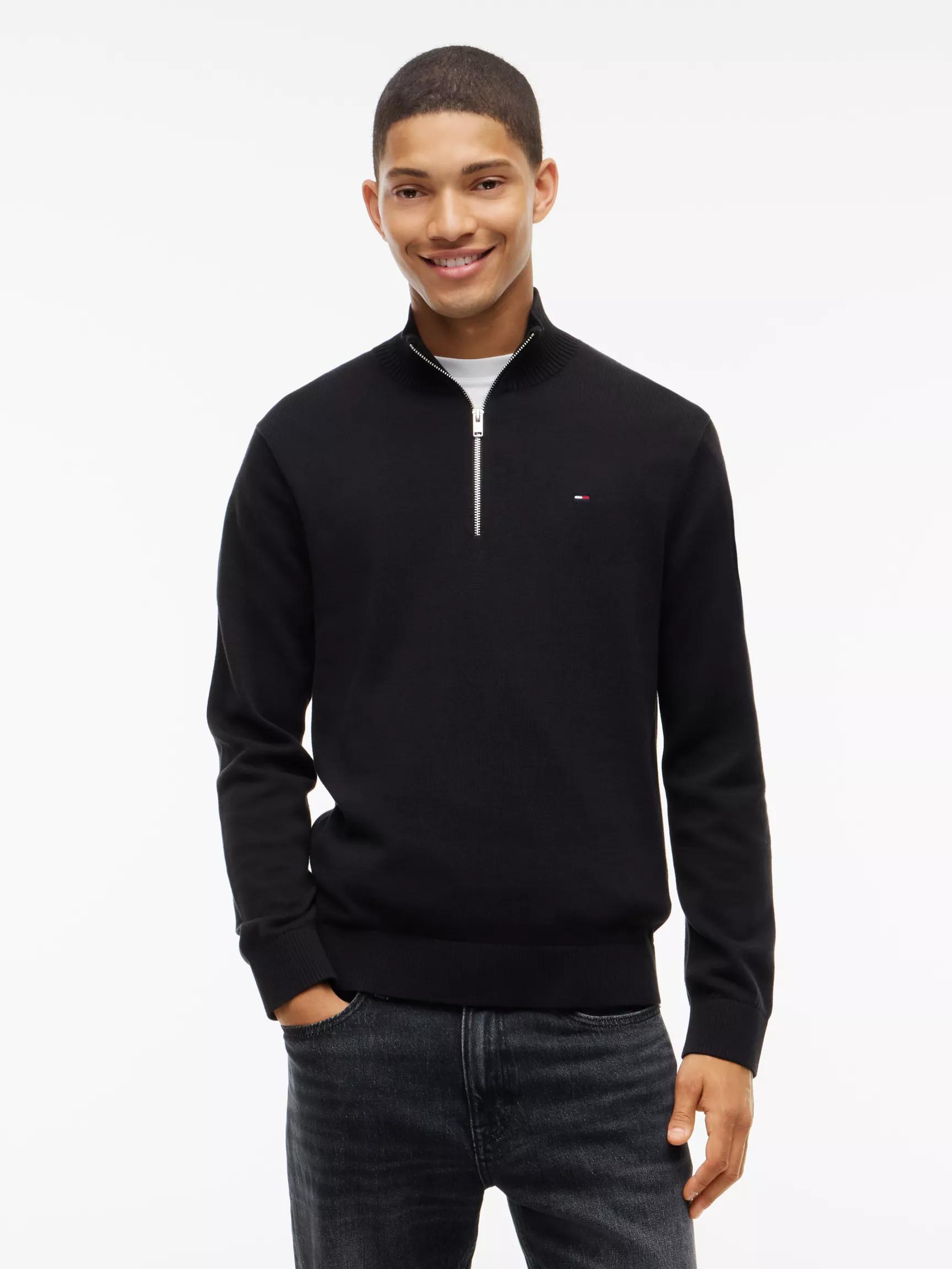 Tommy Jeans Slim Fit Quarter-Zip Sweater by TOMMY HILFIGER