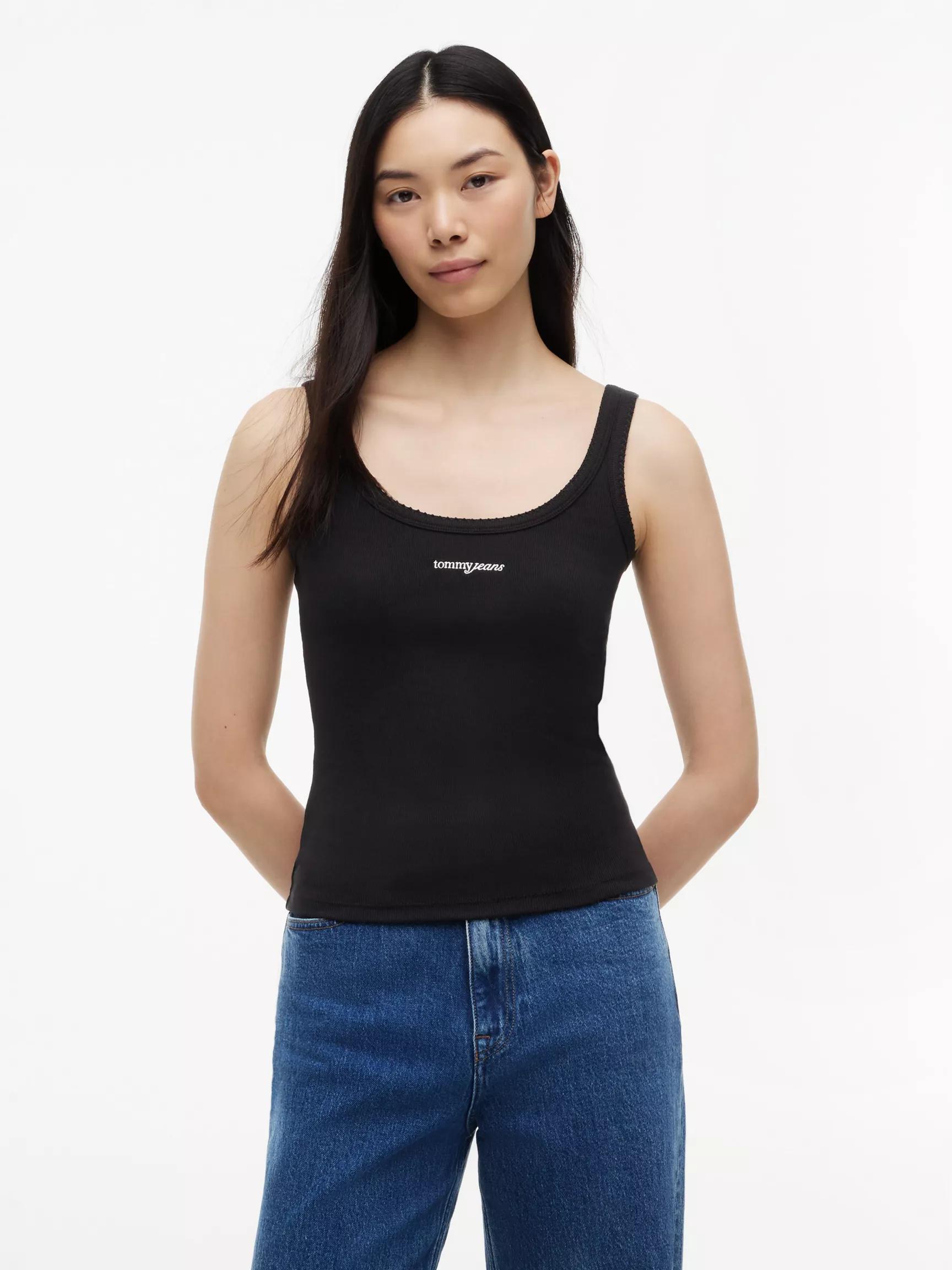 Tommy Jeans Slim Fit Rib-Knit Tank Top by TOMMY HILFIGER