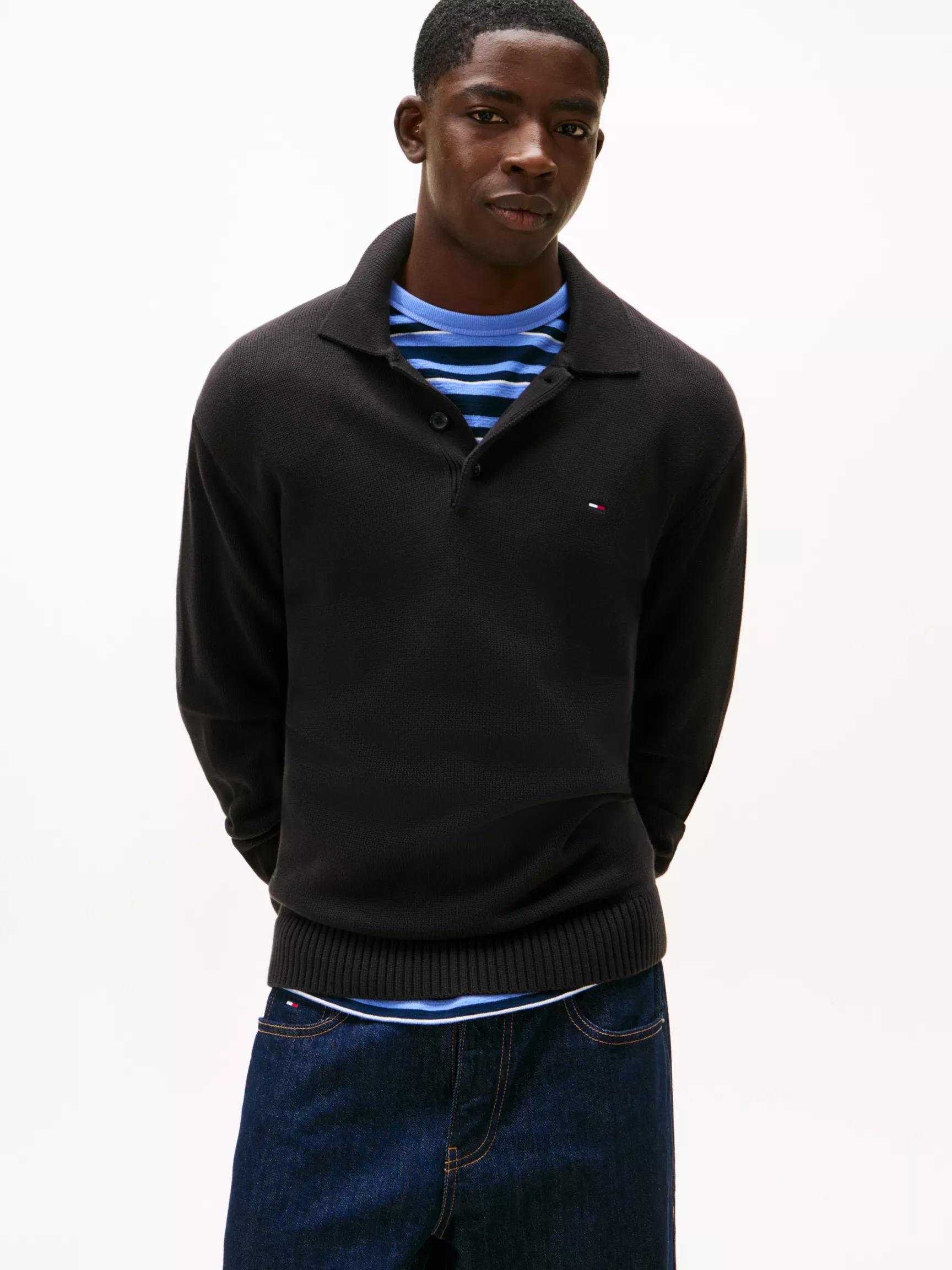 Tommy Jeans Slim Fit Sweater Polo by TOMMY HILFIGER