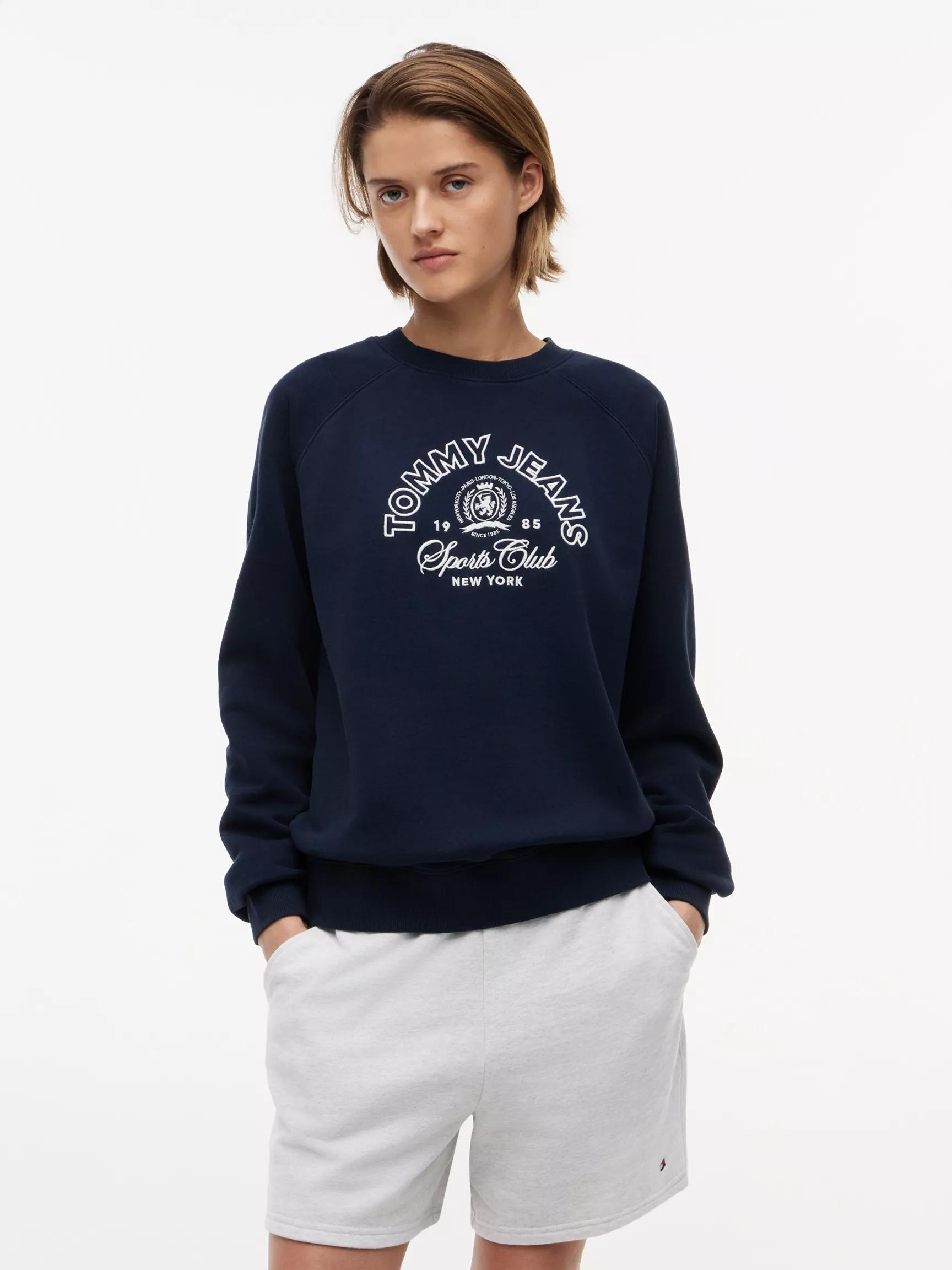 Tommy Jeans Sports Club Logo Sweatshirt by TOMMY HILFIGER