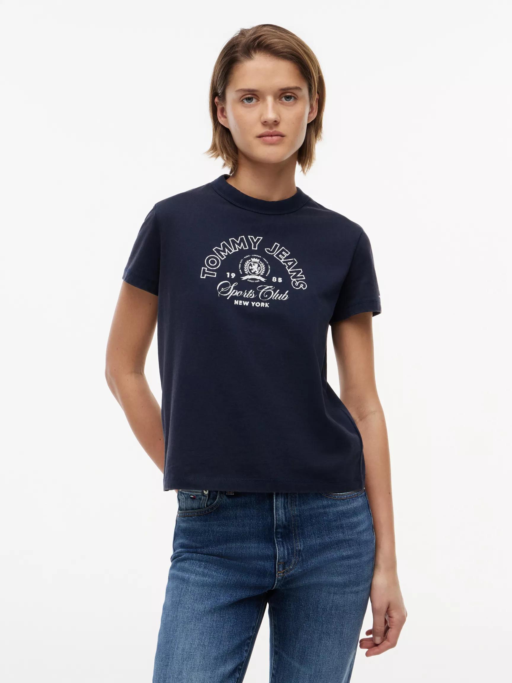 Tommy Jeans Sports Club Logo T-Shirt by TOMMY HILFIGER