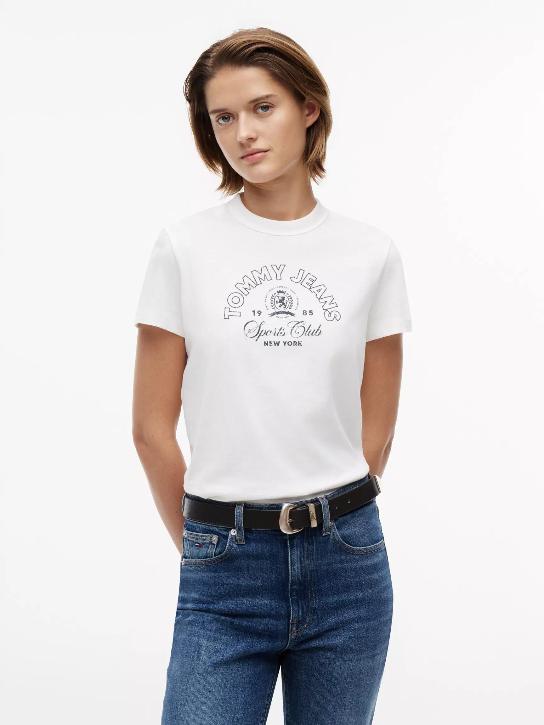 Tommy Jeans Sports Club Logo T-Shirt by TOMMY HILFIGER
