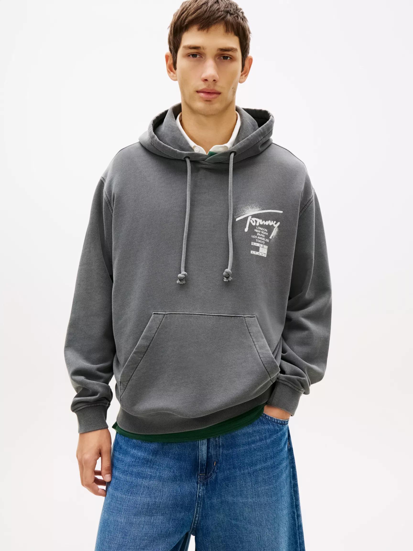 Tommy Jeans Spray Paint Logo Hoodie by TOMMY HILFIGER
