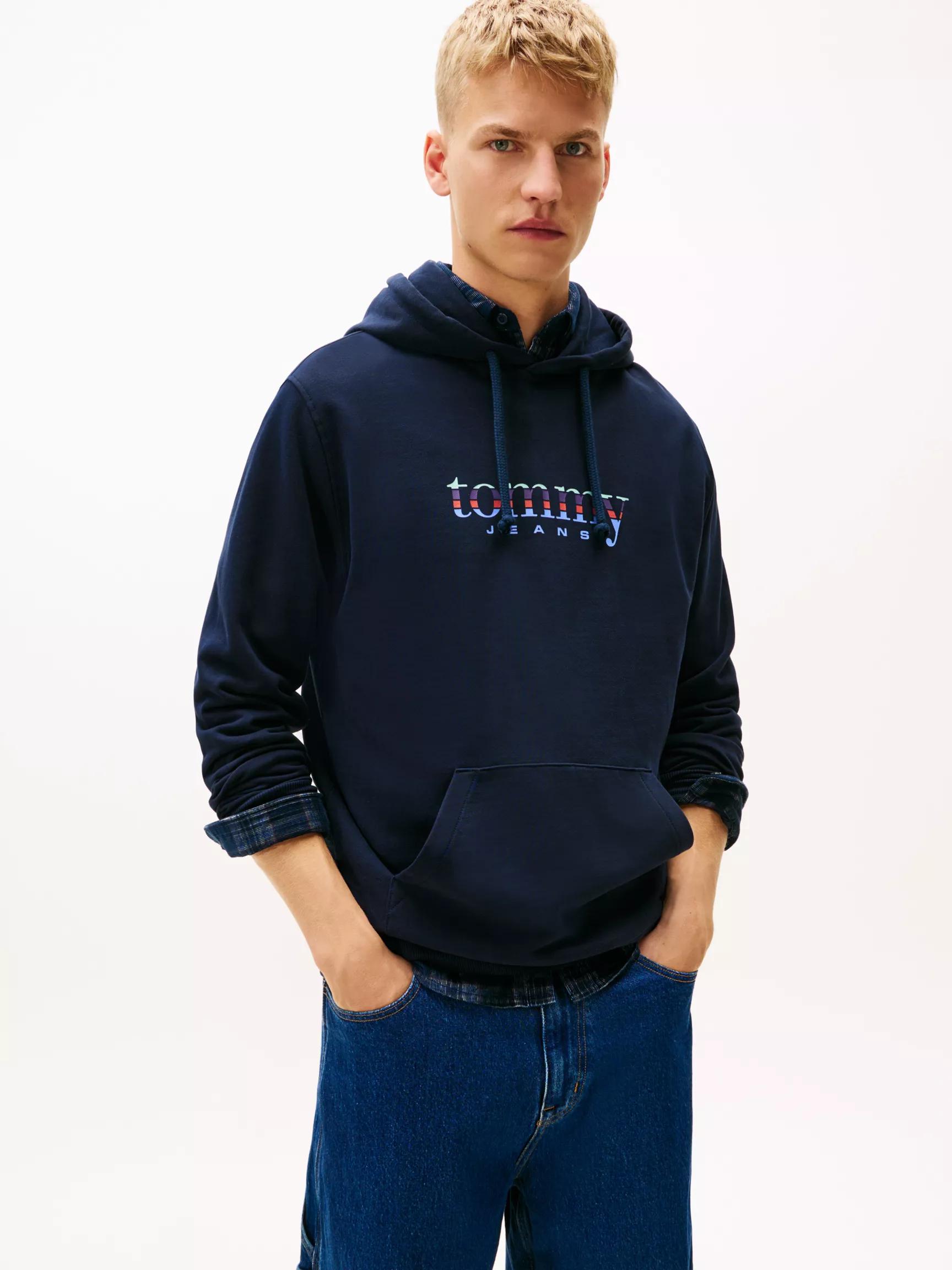 Tommy Jeans Stripe Logo Hoodie by TOMMY HILFIGER