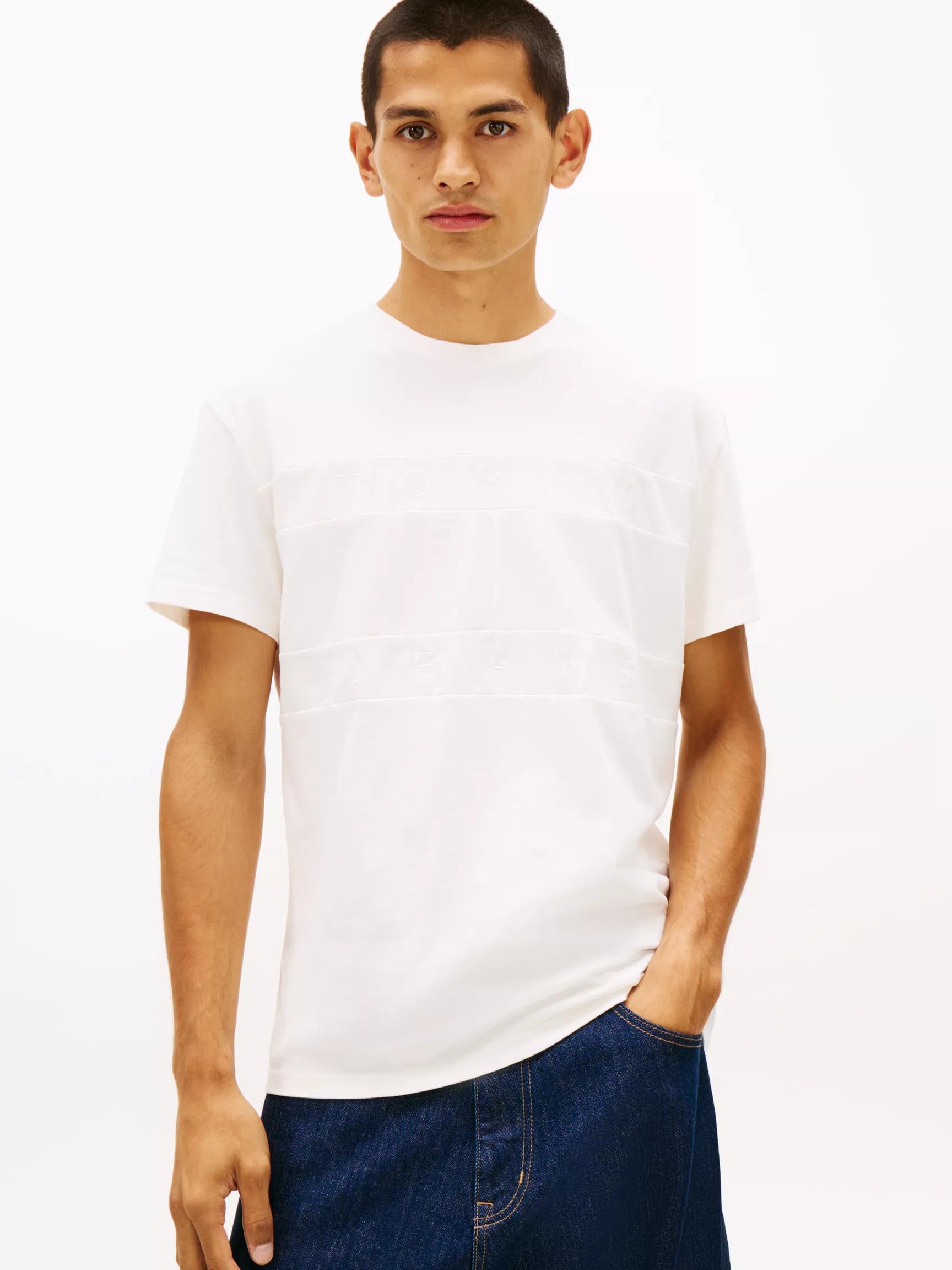 Tommy Jeans Tonal Flag Logo T-Shirt by TOMMY HILFIGER