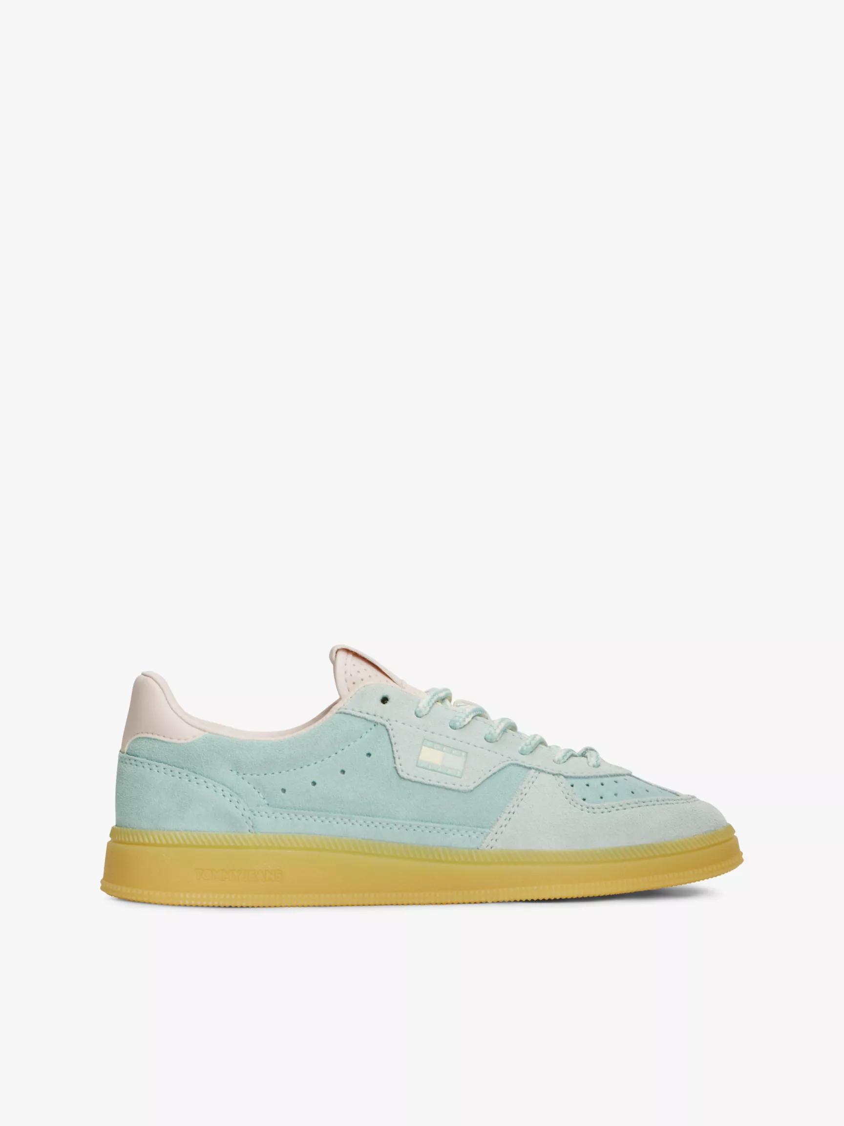 Tommy Jeans Two-Tone Suede Sneaker by TOMMY HILFIGER
