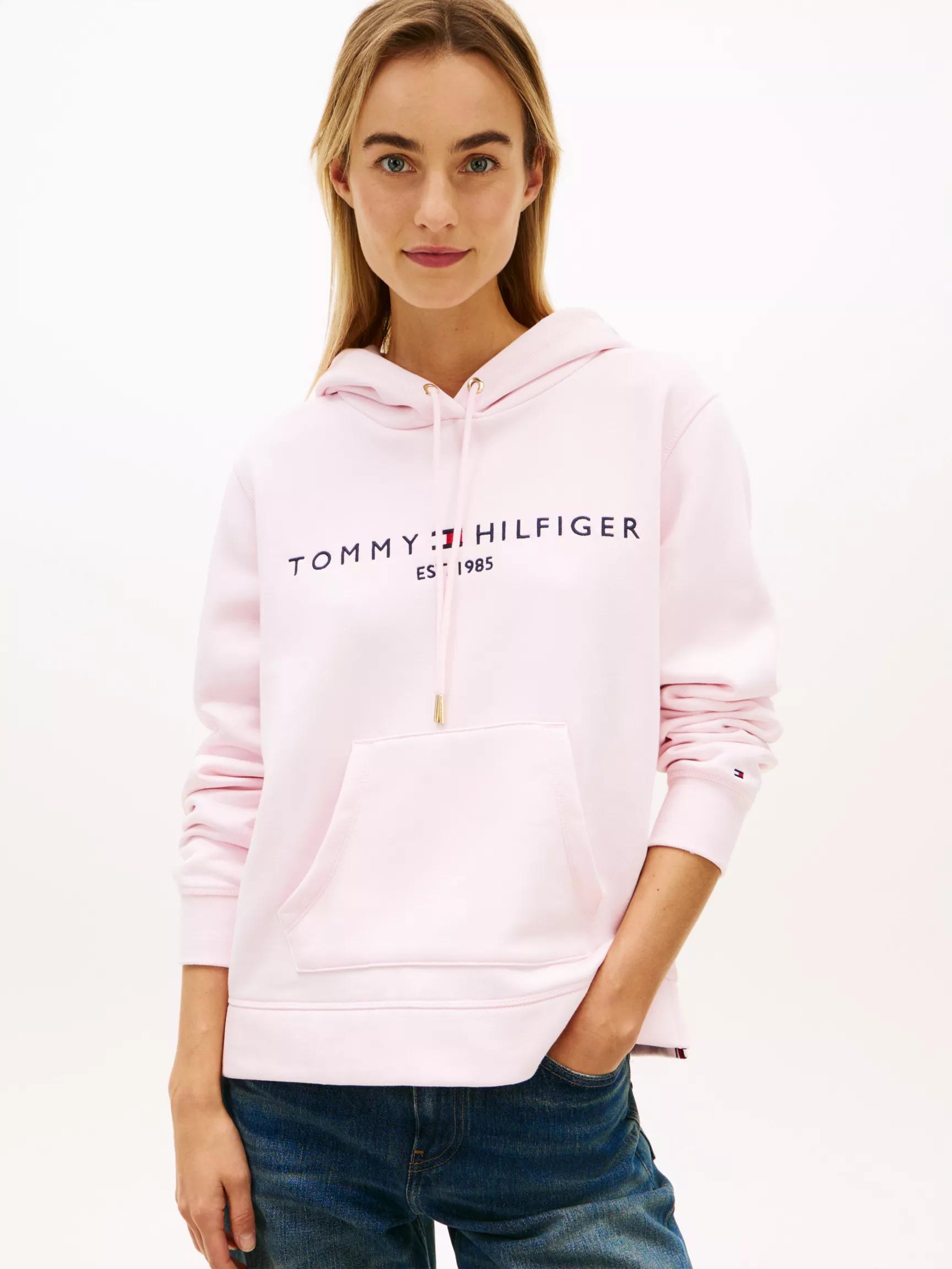 Tommy Logo Fleece Hoodie by TOMMY HILFIGER