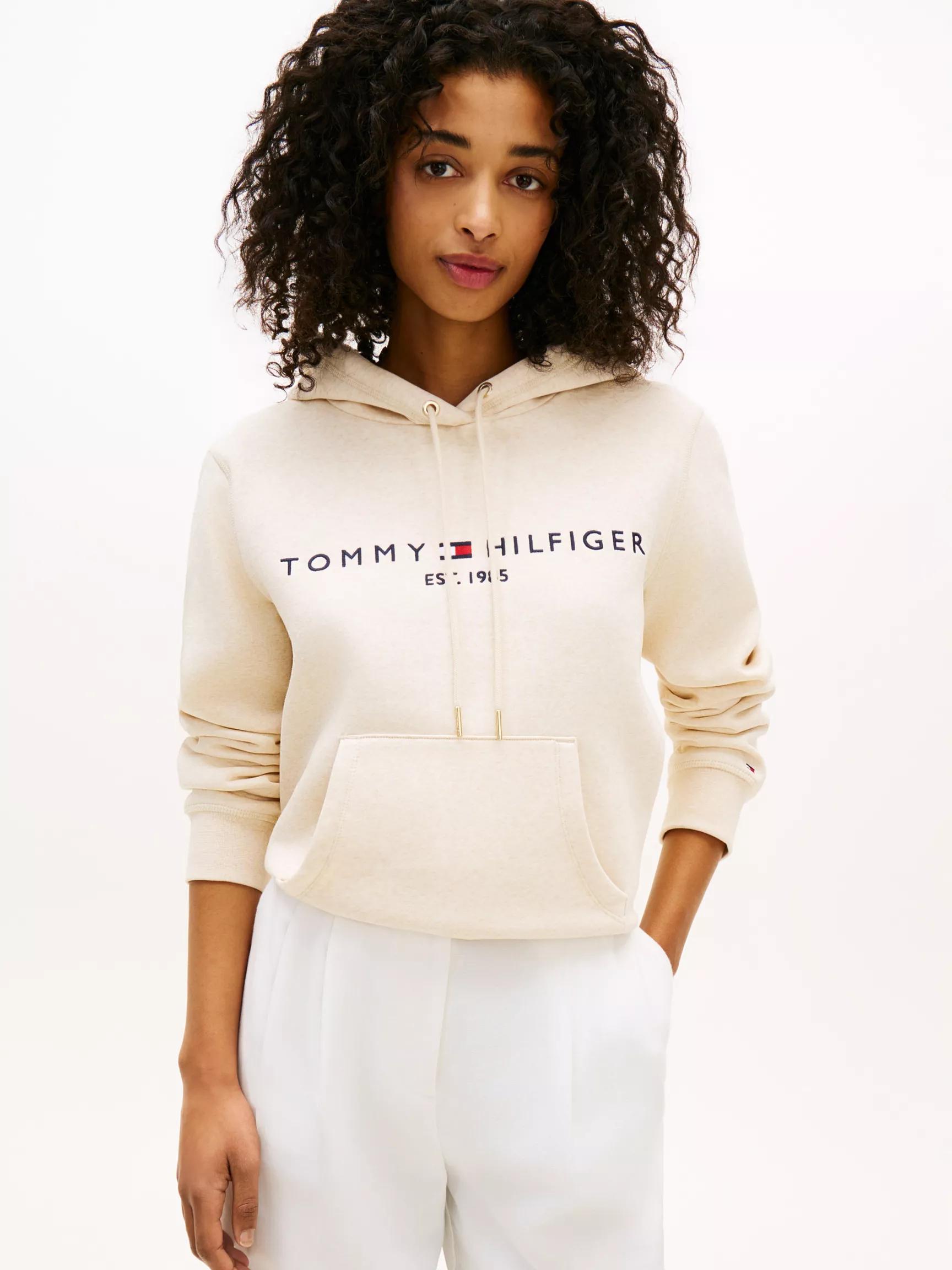 Tommy Logo Fleece Hoodie by TOMMY HILFIGER