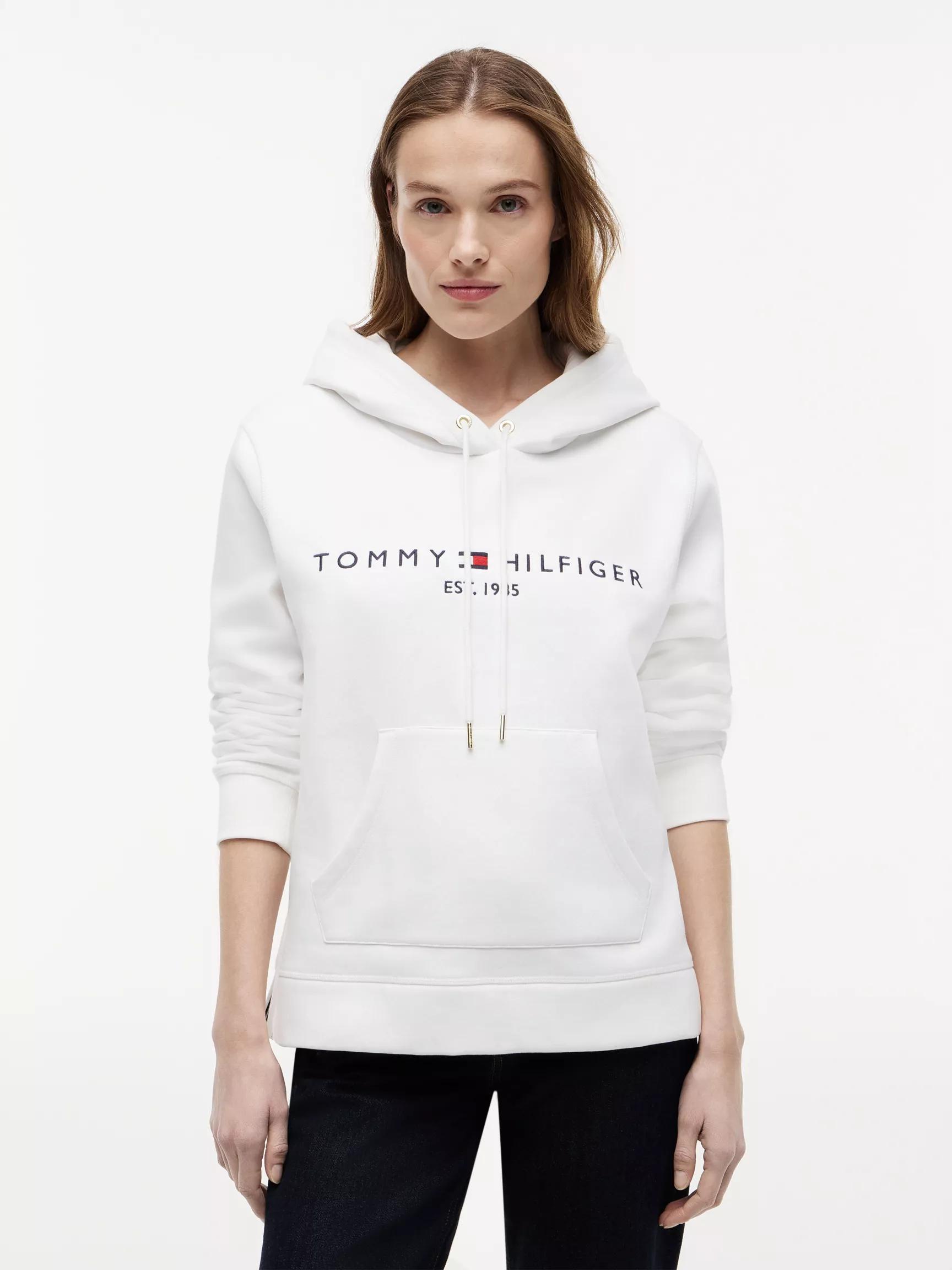 Tommy Logo Fleece Hoodie by TOMMY HILFIGER