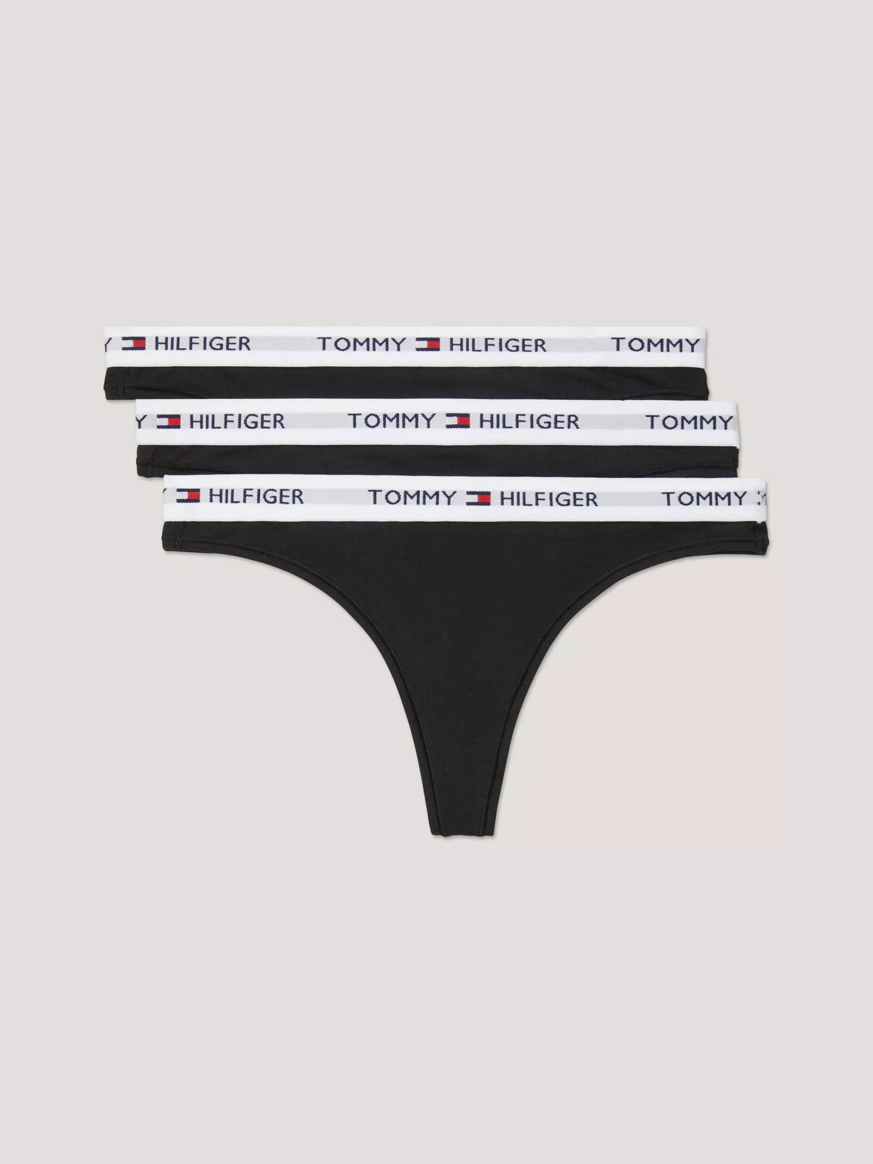 Tommy Logo Thong 3-Pack by TOMMY HILFIGER