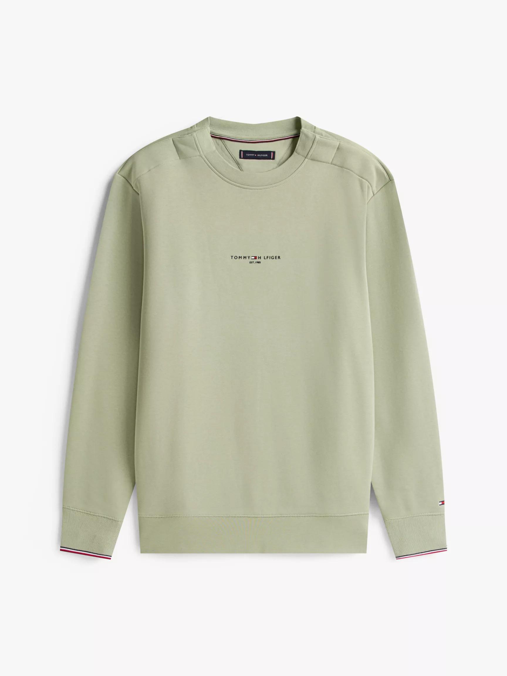 Tommy Logo Tipped Sweatshirt by TOMMY HILFIGER