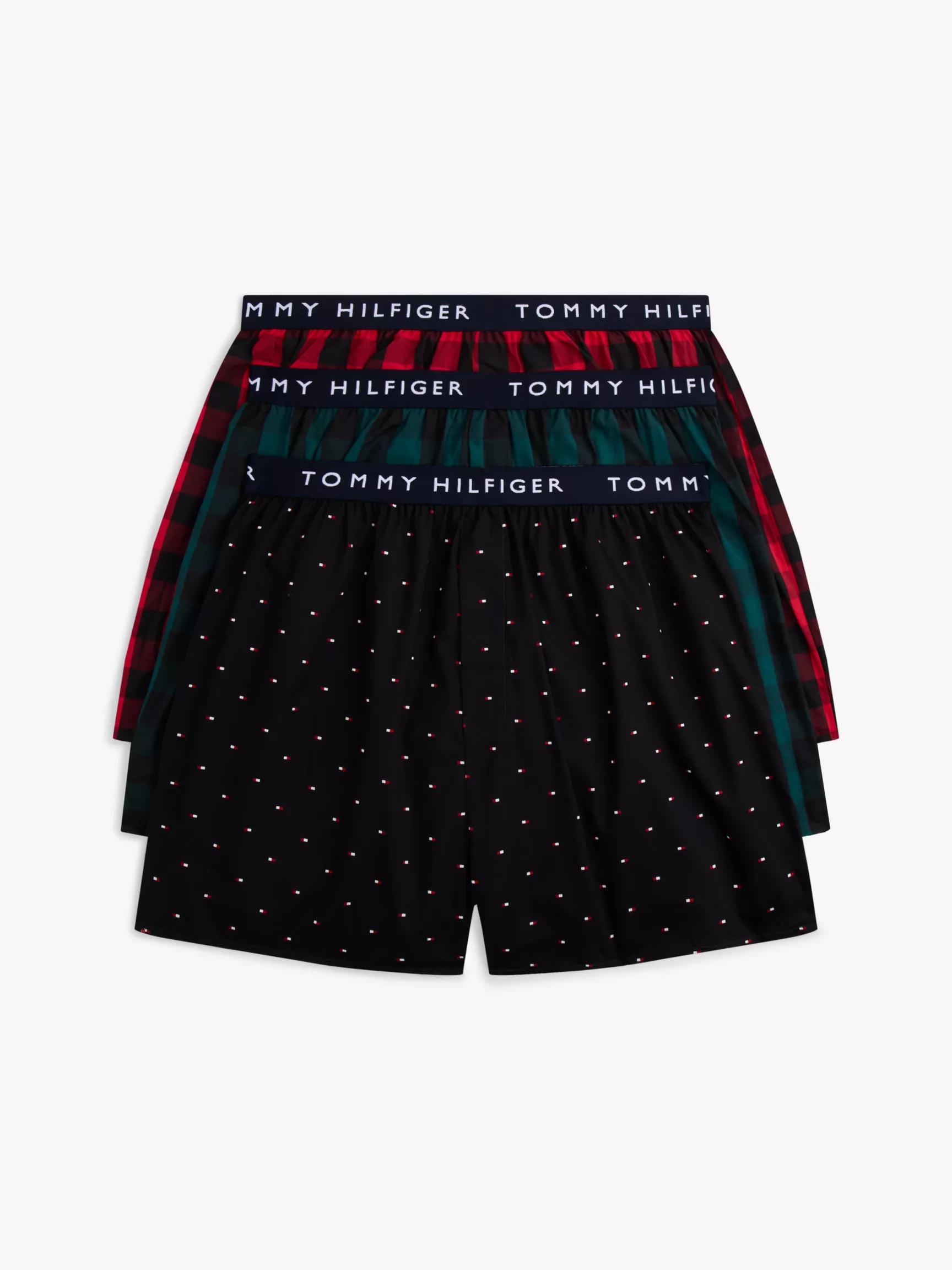 Tommy Logo Woven Boxer 3-Pack by TOMMY HILFIGER