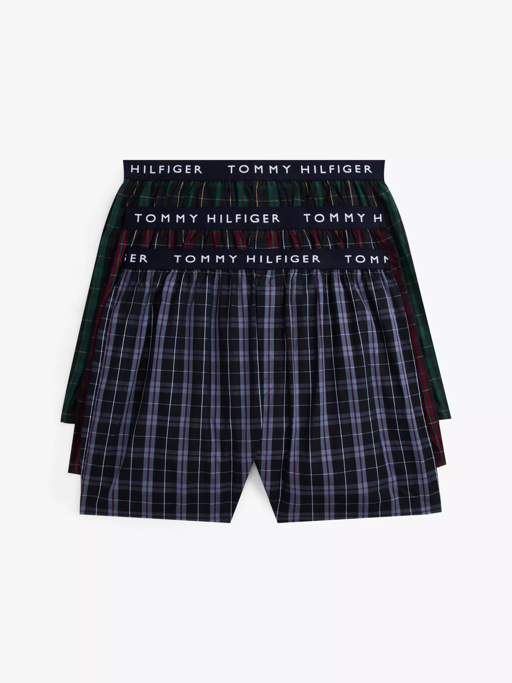 Tommy Logo Woven Boxer 3-Pack by TOMMY HILFIGER