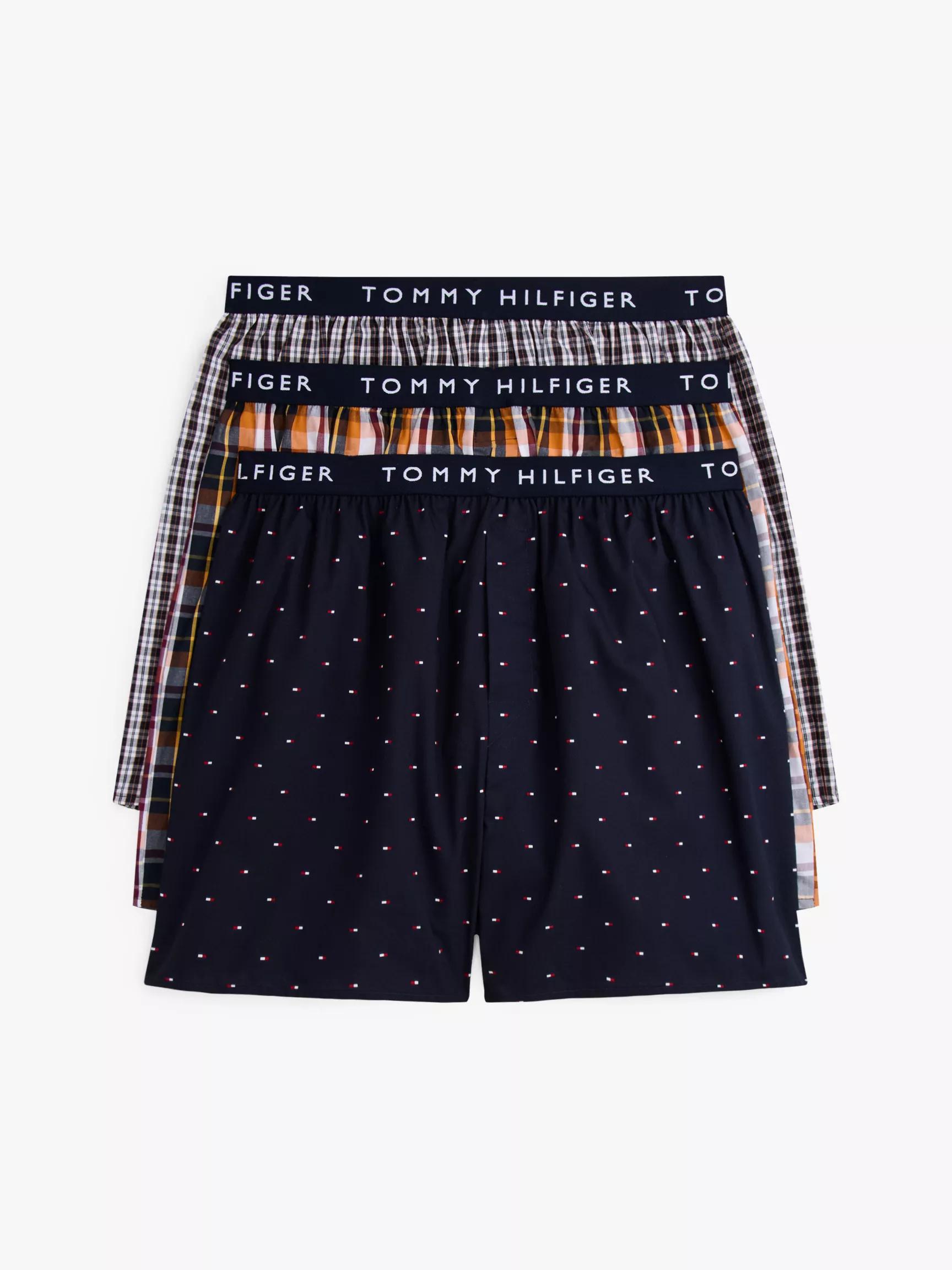 Tommy Logo Woven Boxer 3-Pack by TOMMY HILFIGER