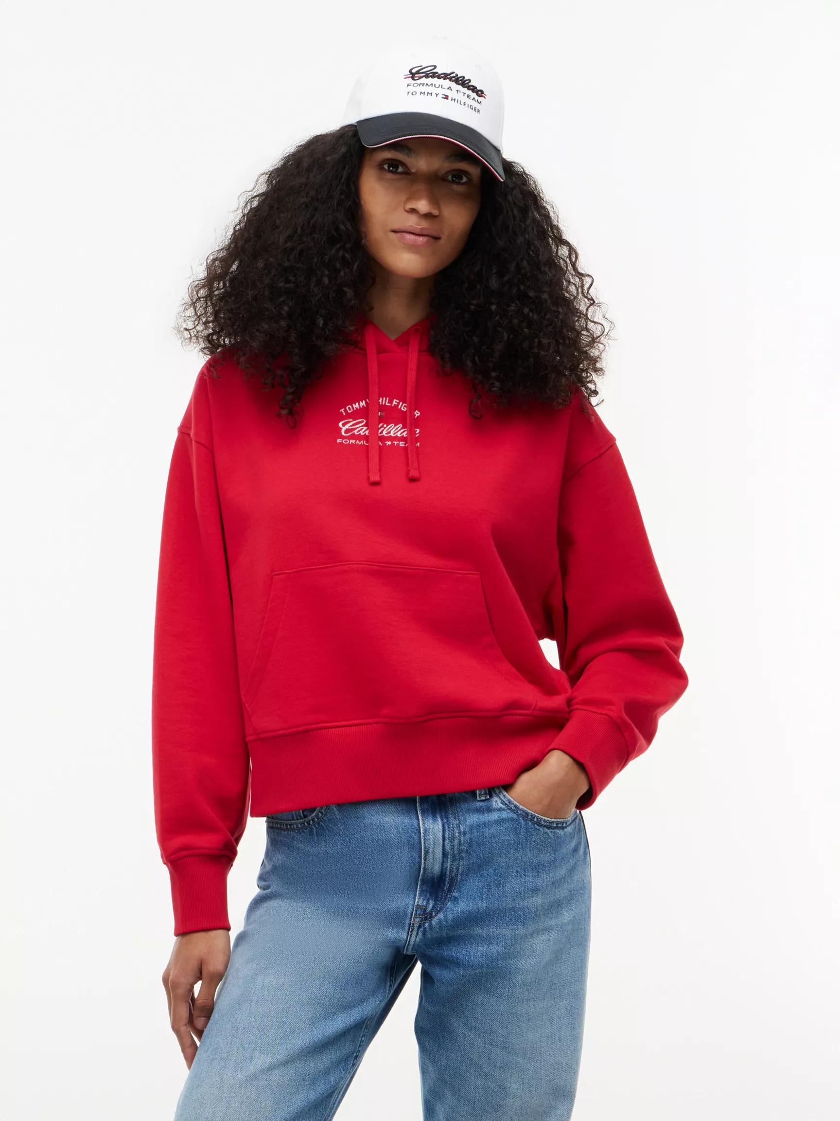 Tommy x Cadillac F1® Team Boxy Hoodie by TOMMY HILFIGER