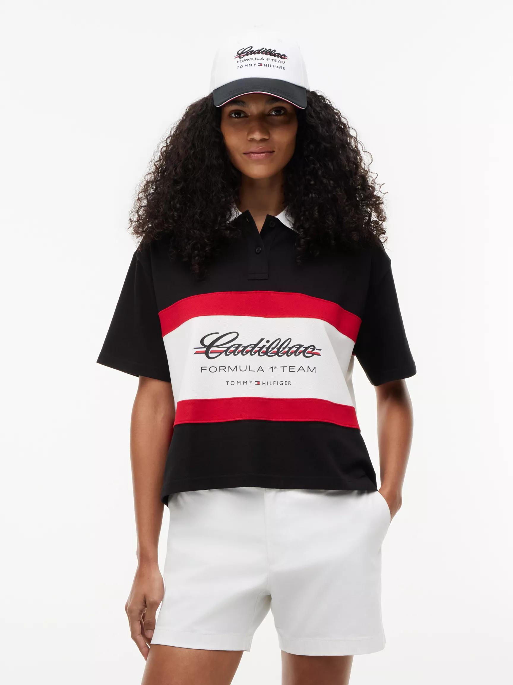 Tommy x Cadillac F1® Team Boxy Polo by TOMMY HILFIGER