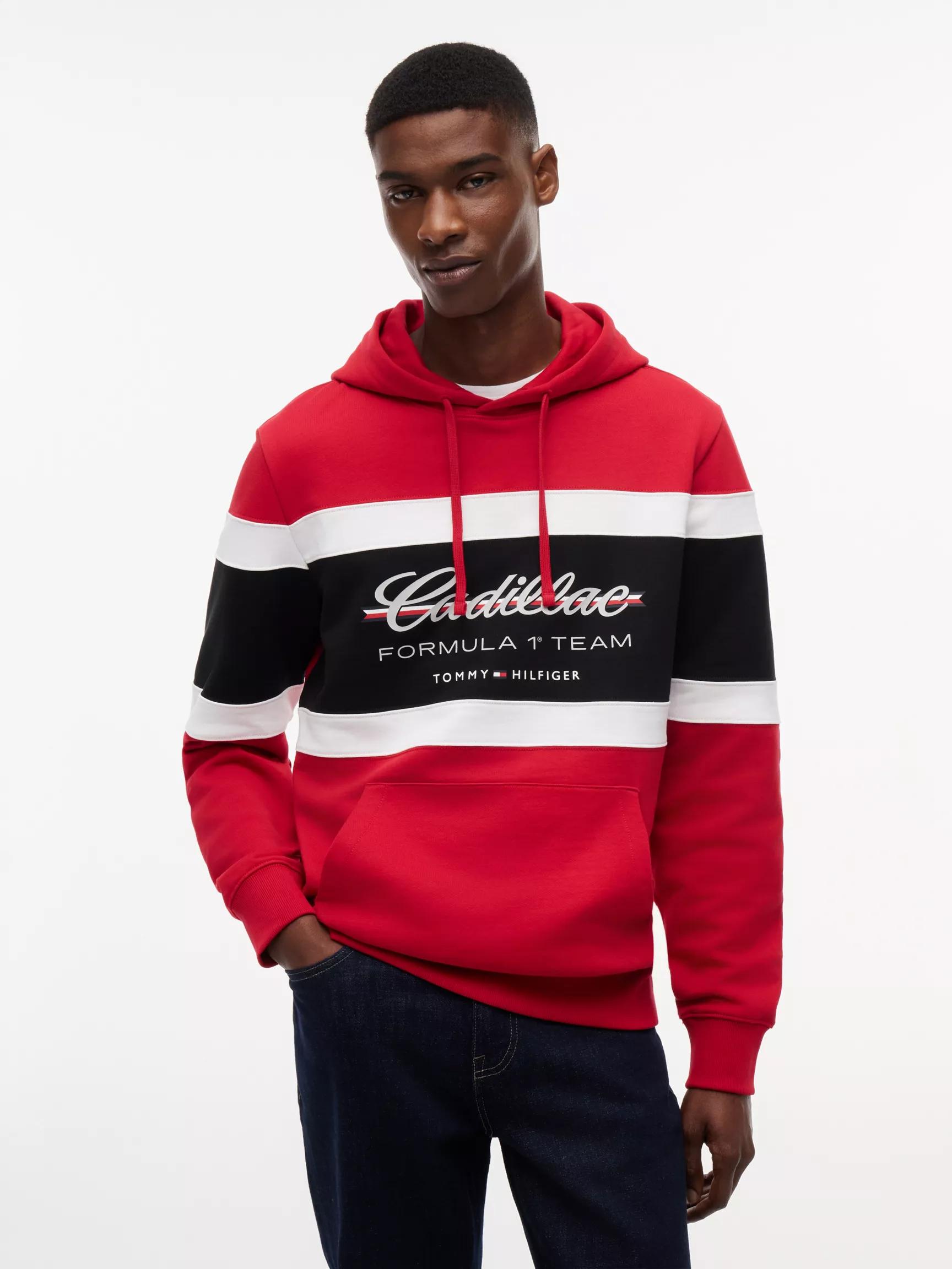 Tommy x Cadillac F1® Team Script Hoodie by TOMMY HILFIGER
